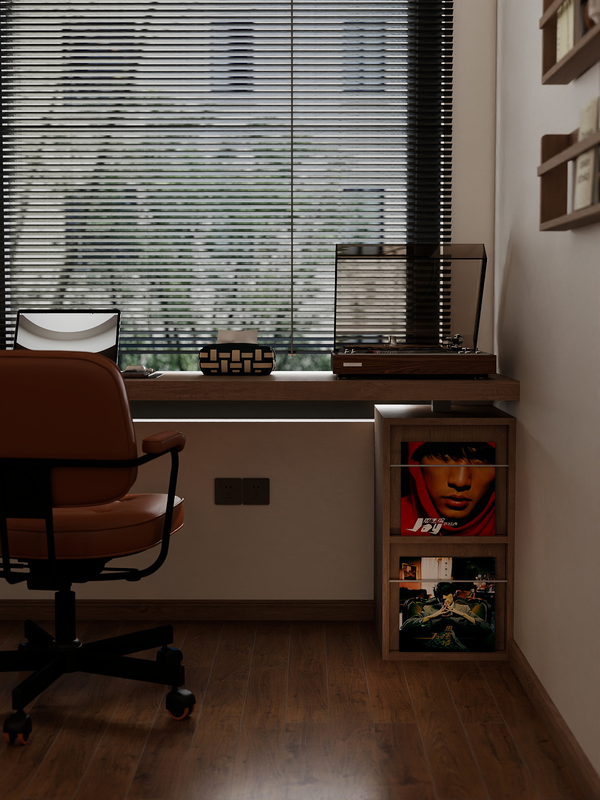 A周素人设计-侘寂中古屋装修效果图