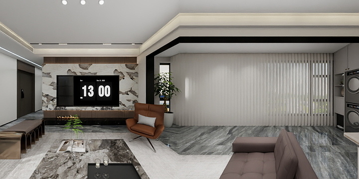 崔艳朋-缔昌澜庭叙140-装修设计方案