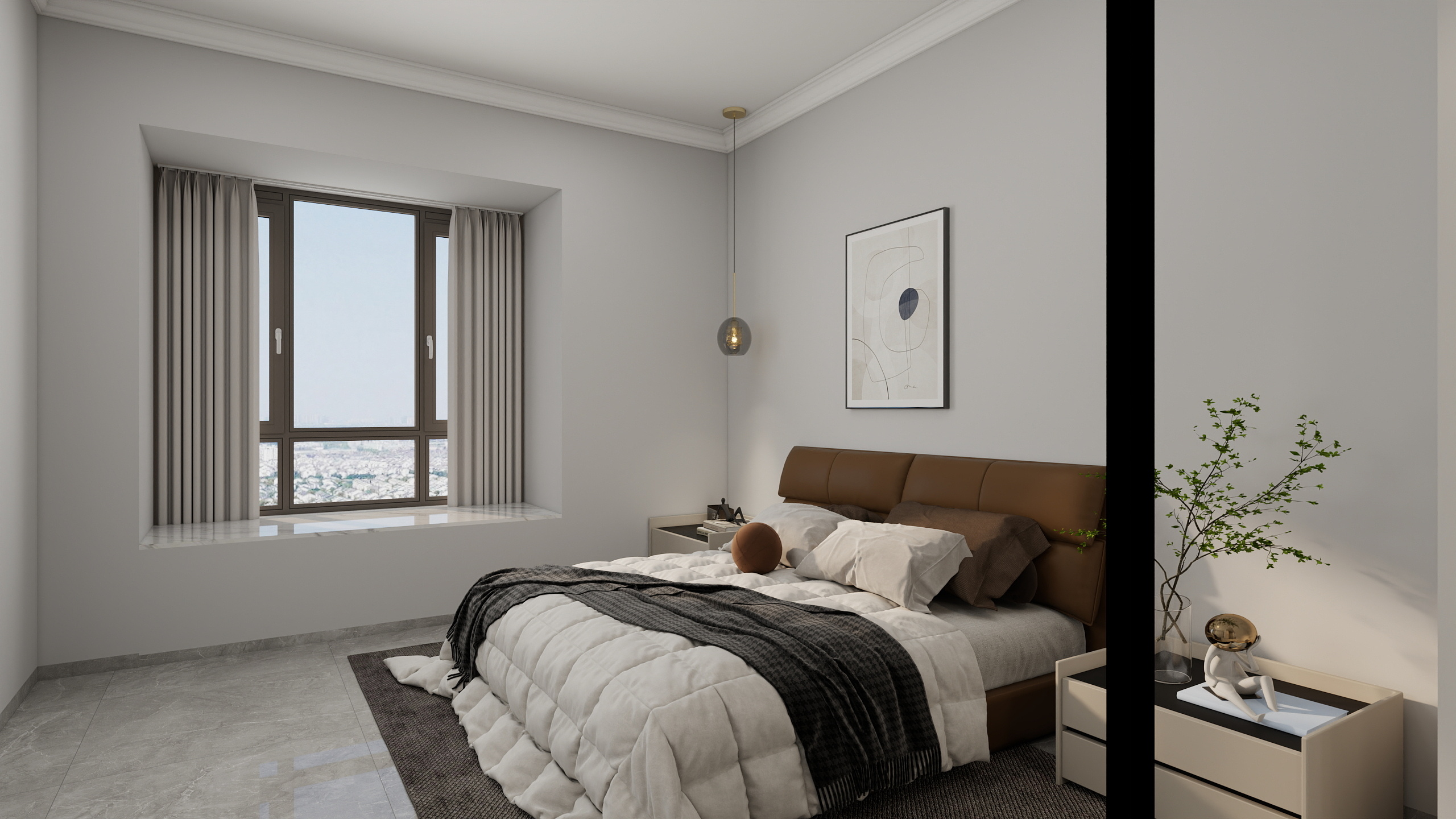 sunest.-茂名-国汇山-轻奢装修效果图