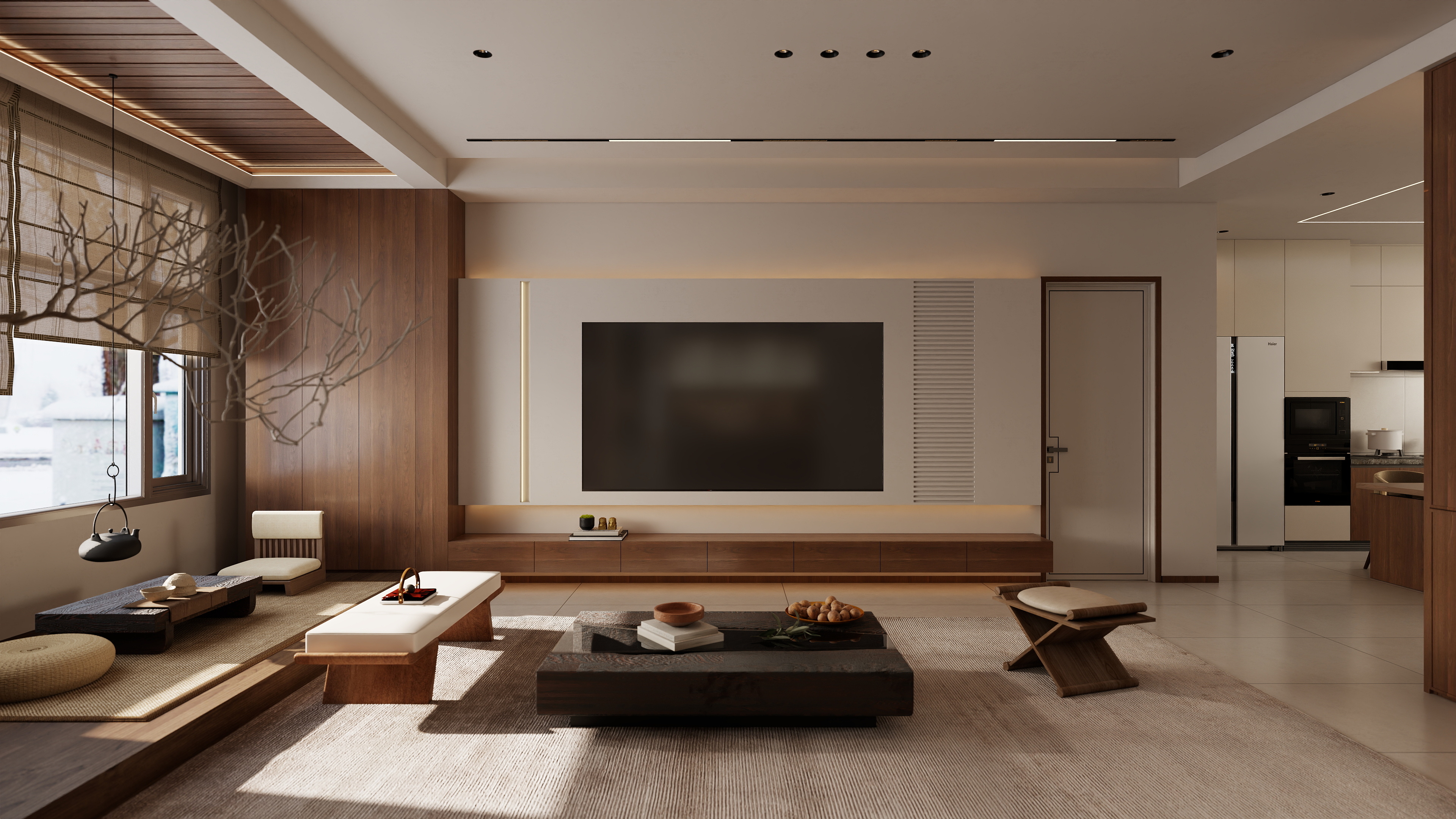 A_观月-宋式-110㎡闹市一隅小院-装修设计方案