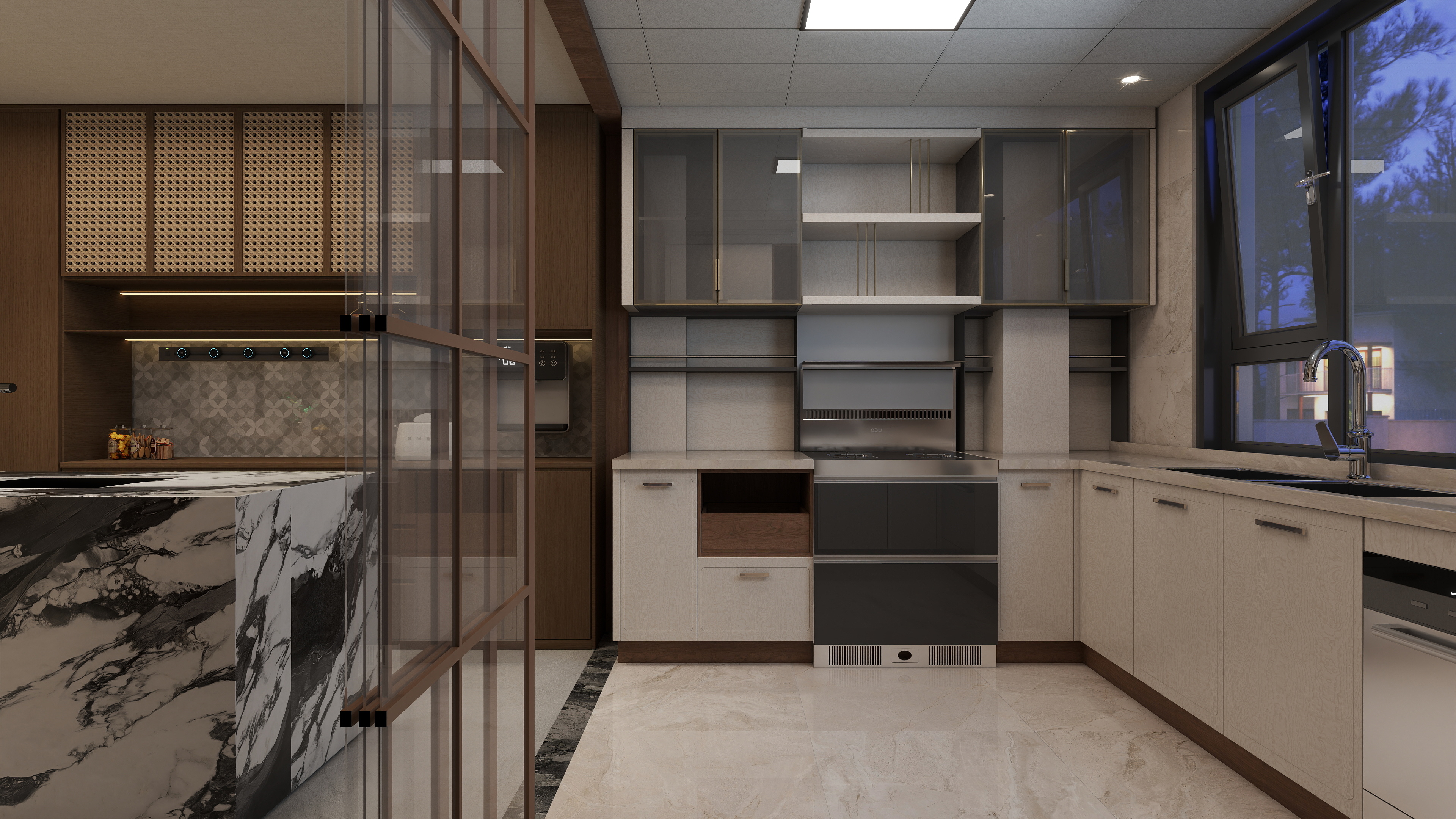 香港城品设计-秦府装修效果图