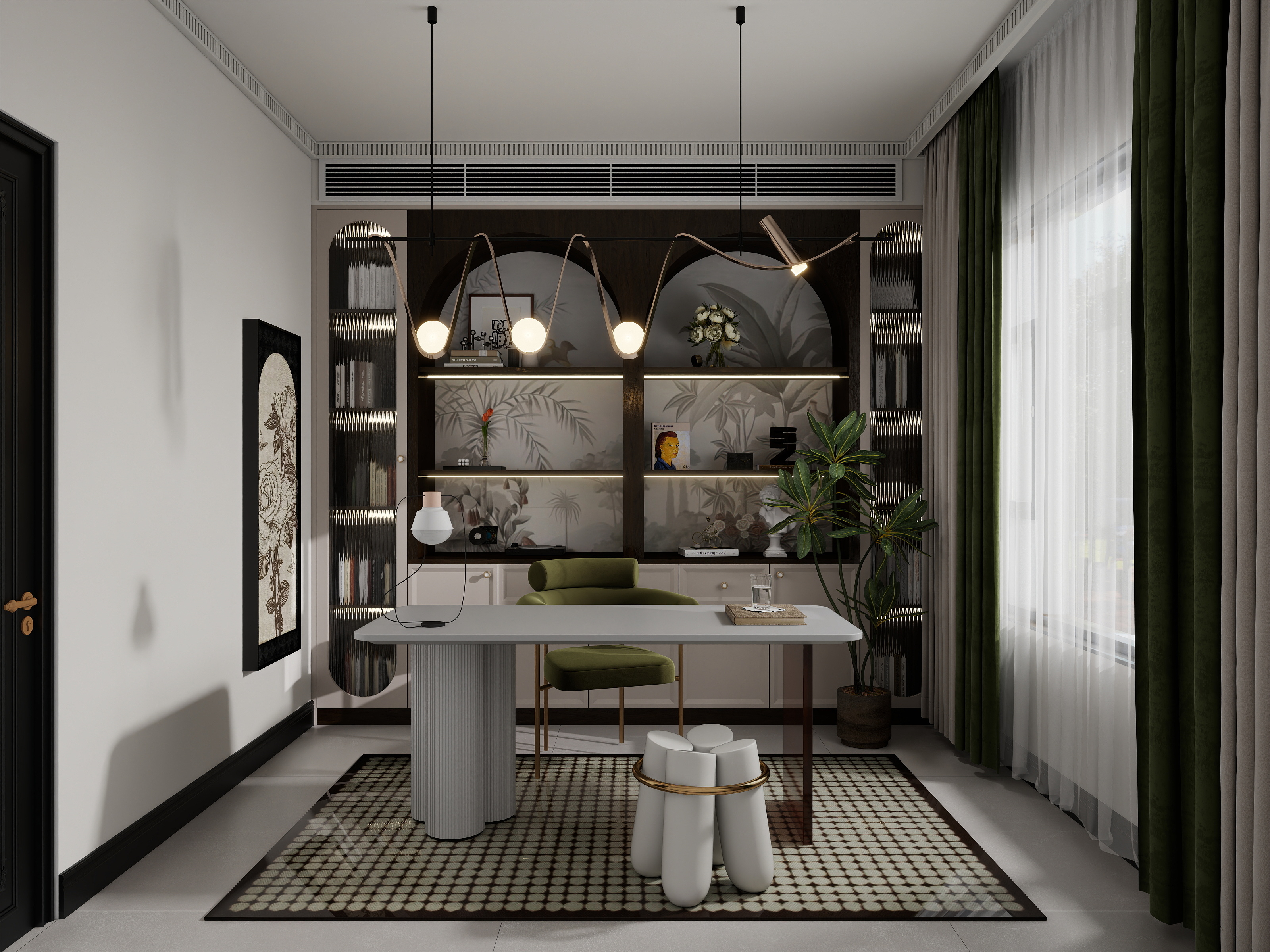 徐铭锴丶-《GR·EEN》--法式-装修设计方案