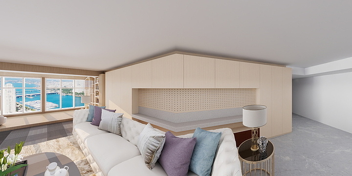 星诺颖建材-萨米特瓷砖-高级实操考核户型-装修设计方案