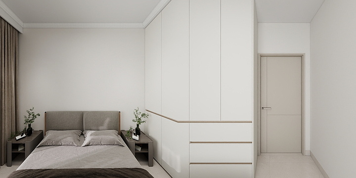 胡艳清-大汉龙城8-2-17A06-装修设计方案