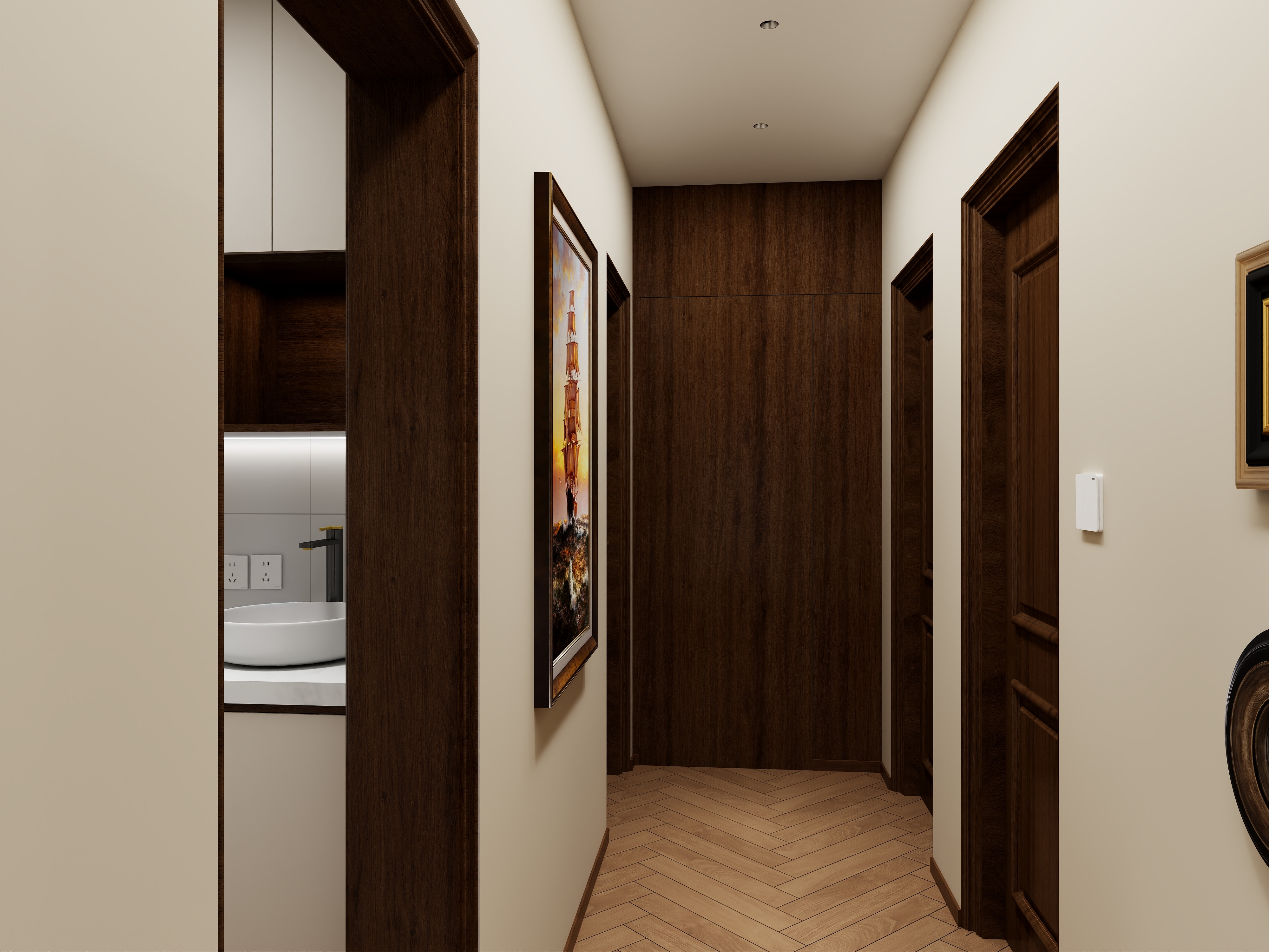 艺心装饰公司-180㎡大平层装修效果图