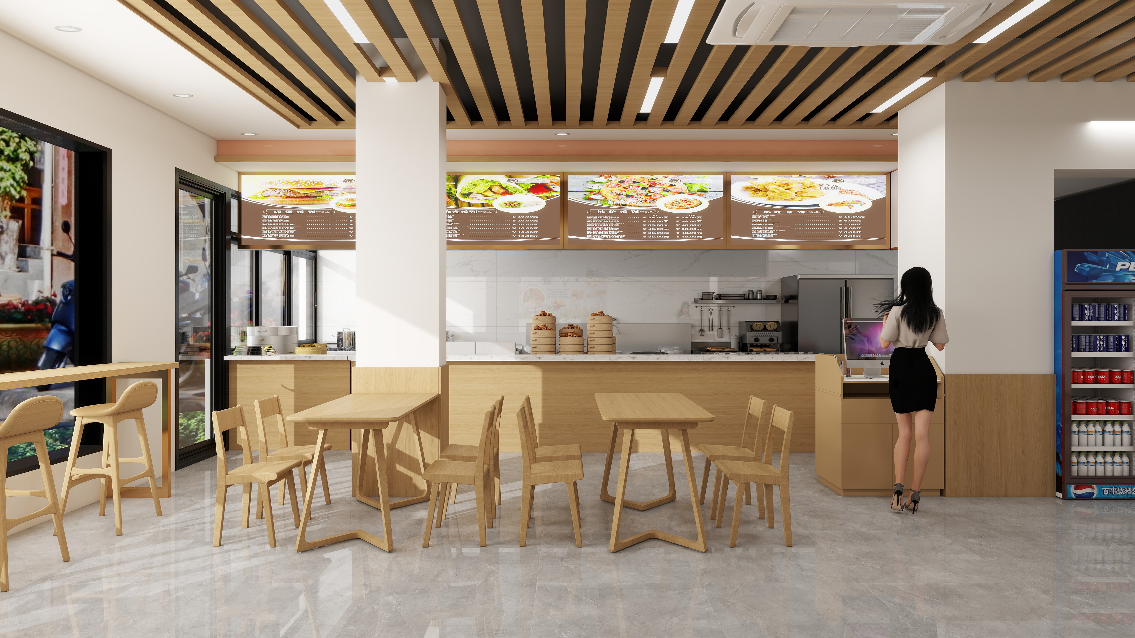 陈堂东-餐厅装修效果图