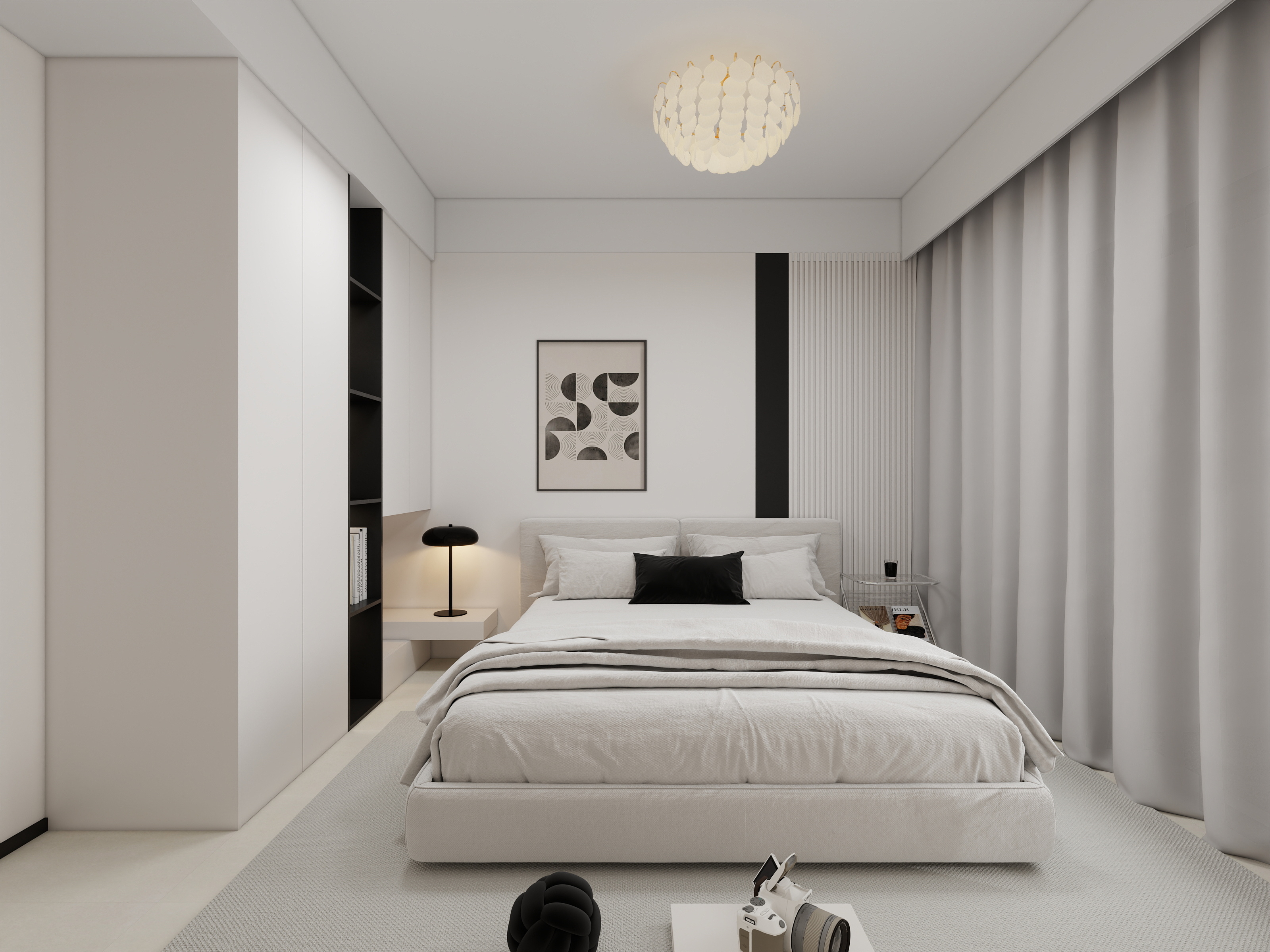 Lisq.-中德英伦联邦86㎡2室-装修设计方案