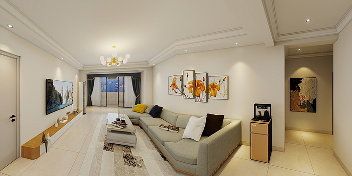 呈普设计工作室-安邦华城三期18-1-202-装修设计方案