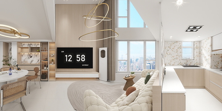 室内设计师飘然-远洋春秋公馆-装修设计方案