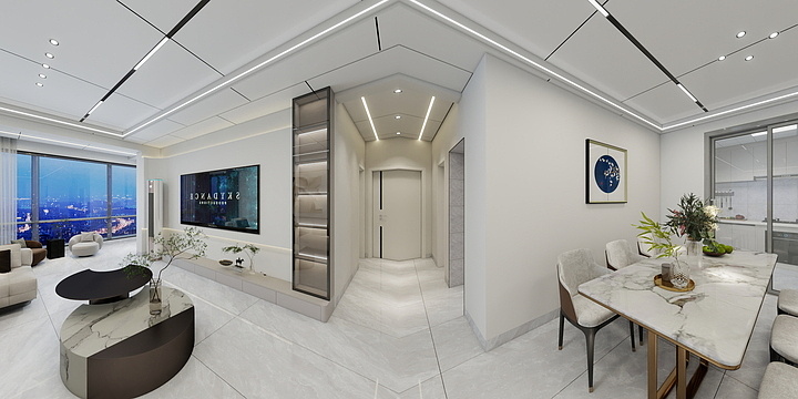 呈普设计工作室-森态装饰江海二期1-1-1303-装修设计方案