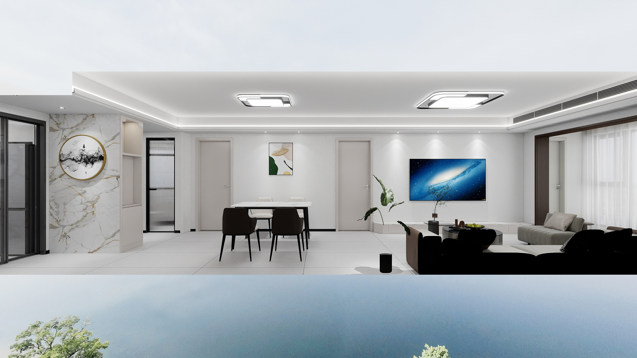 旁观者hicT-天行梦龙苑-装修设计方案