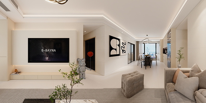 向往kaBa-书香苑2-1-201-装修设计方案