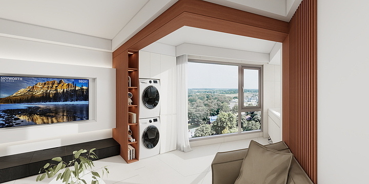 富臣木业-江洲花园6#1009-装修设计方案