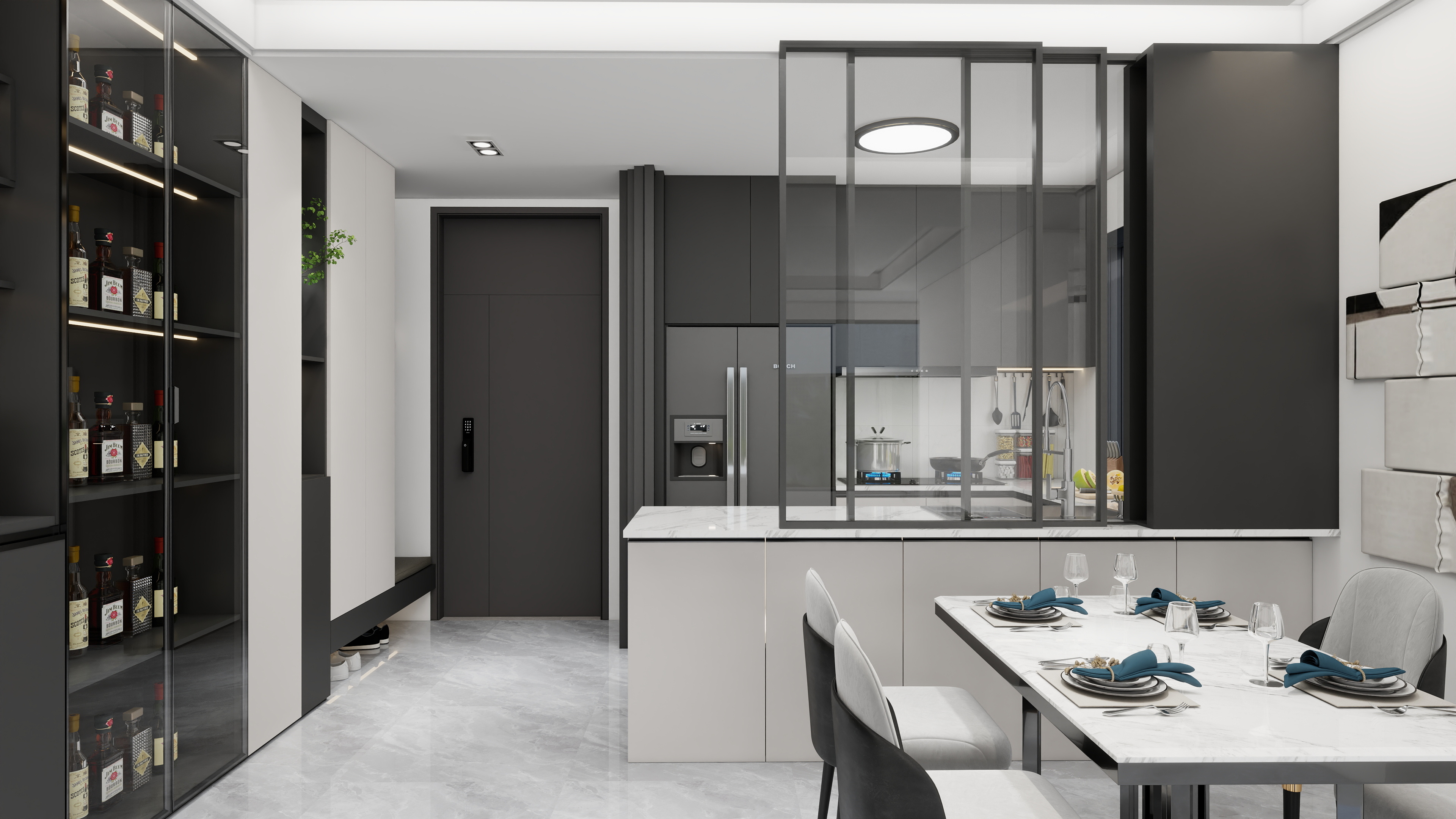 尹亦菲-中海天钻138范先生-装修设计方案