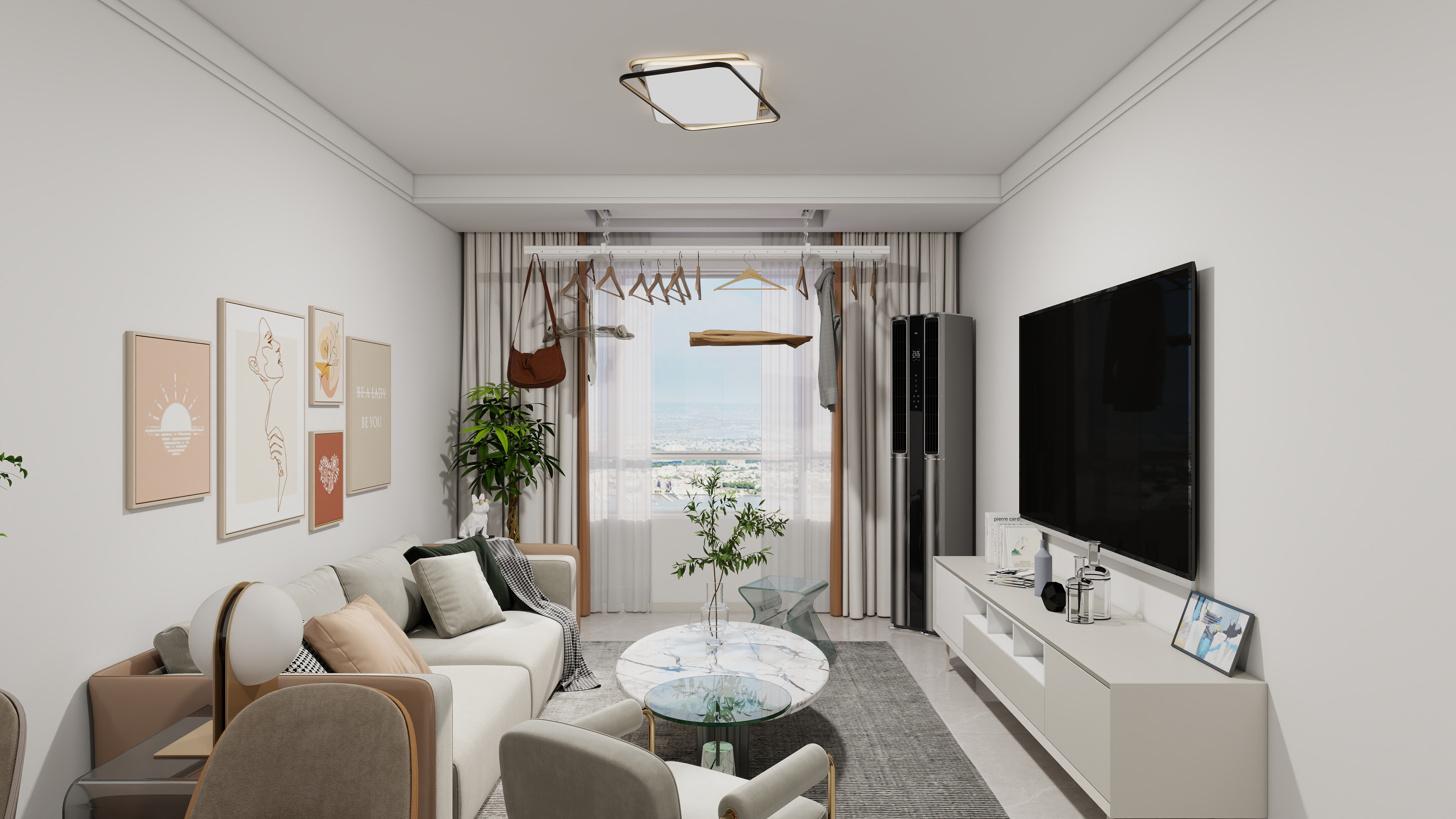 HT设计HT-旭辉东樾城两室现代风格-装修设计方案