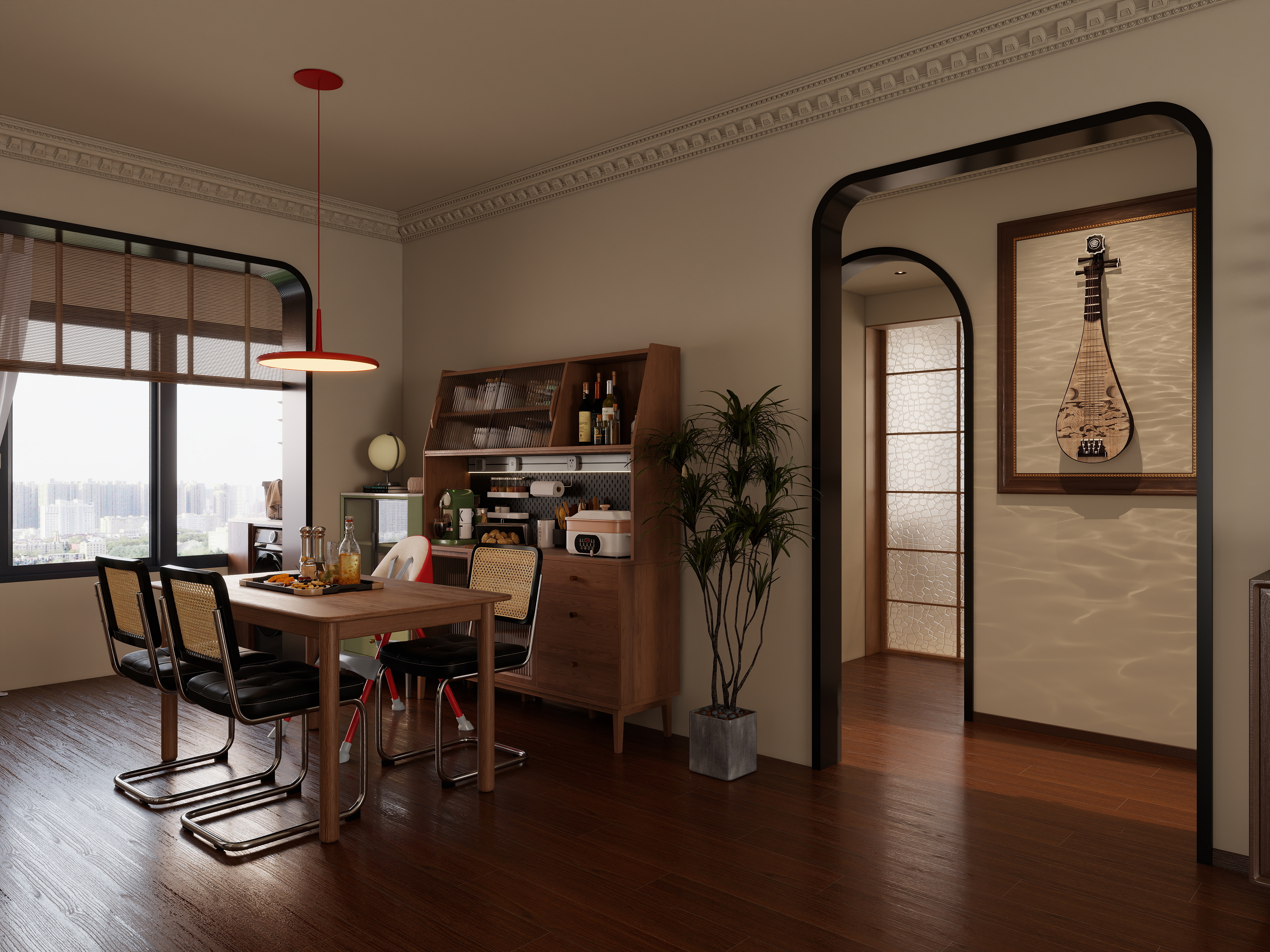 设计师钟增鸿-120㎡3室装修效果图