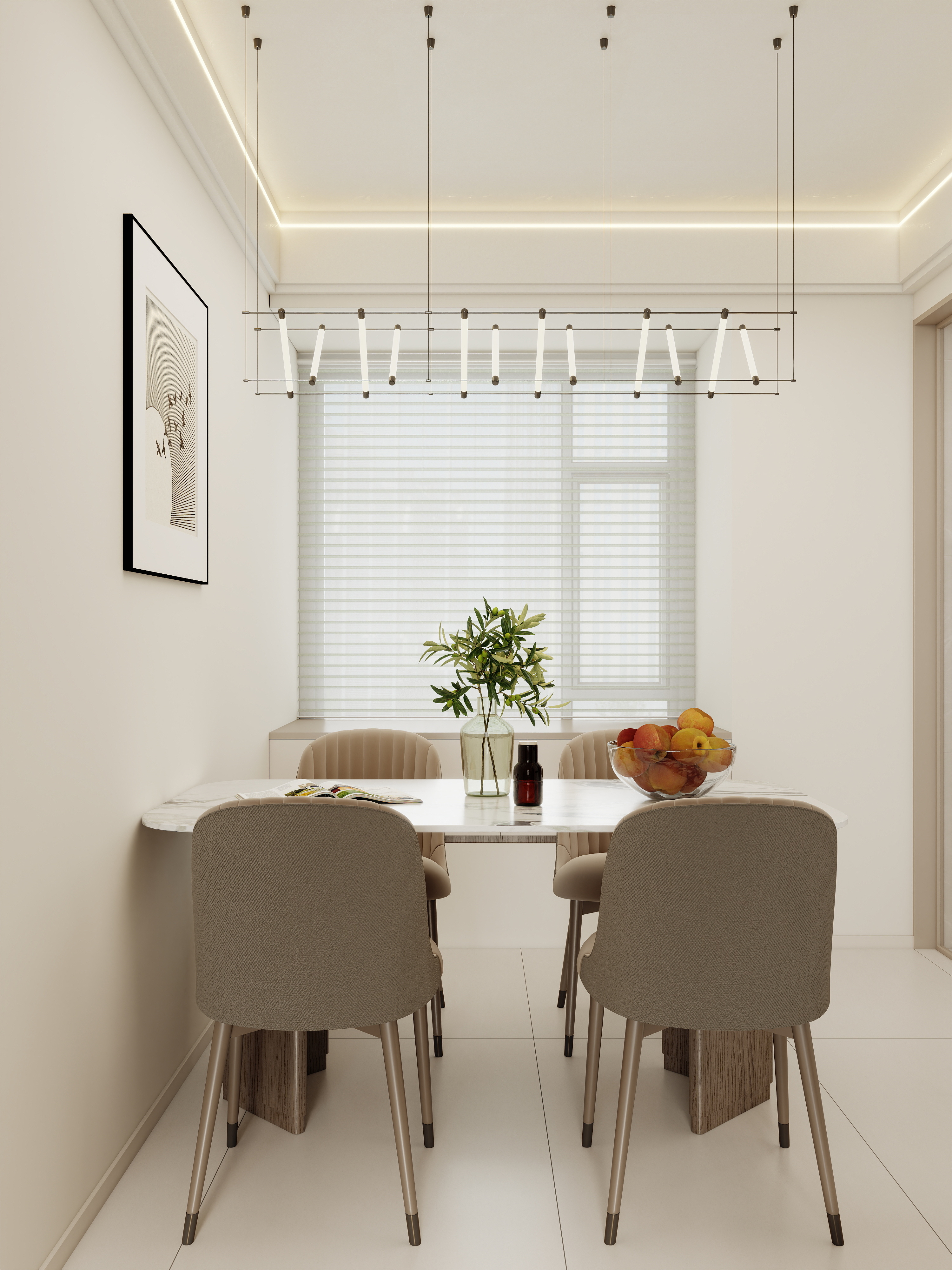 壹诺设计工作室-现代简约装修效果图