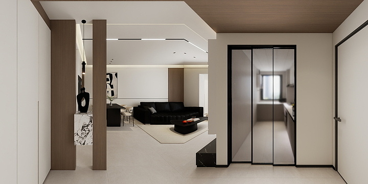 Designer王俐翔F-丰和丽园-现代简约-104-装修设计方案