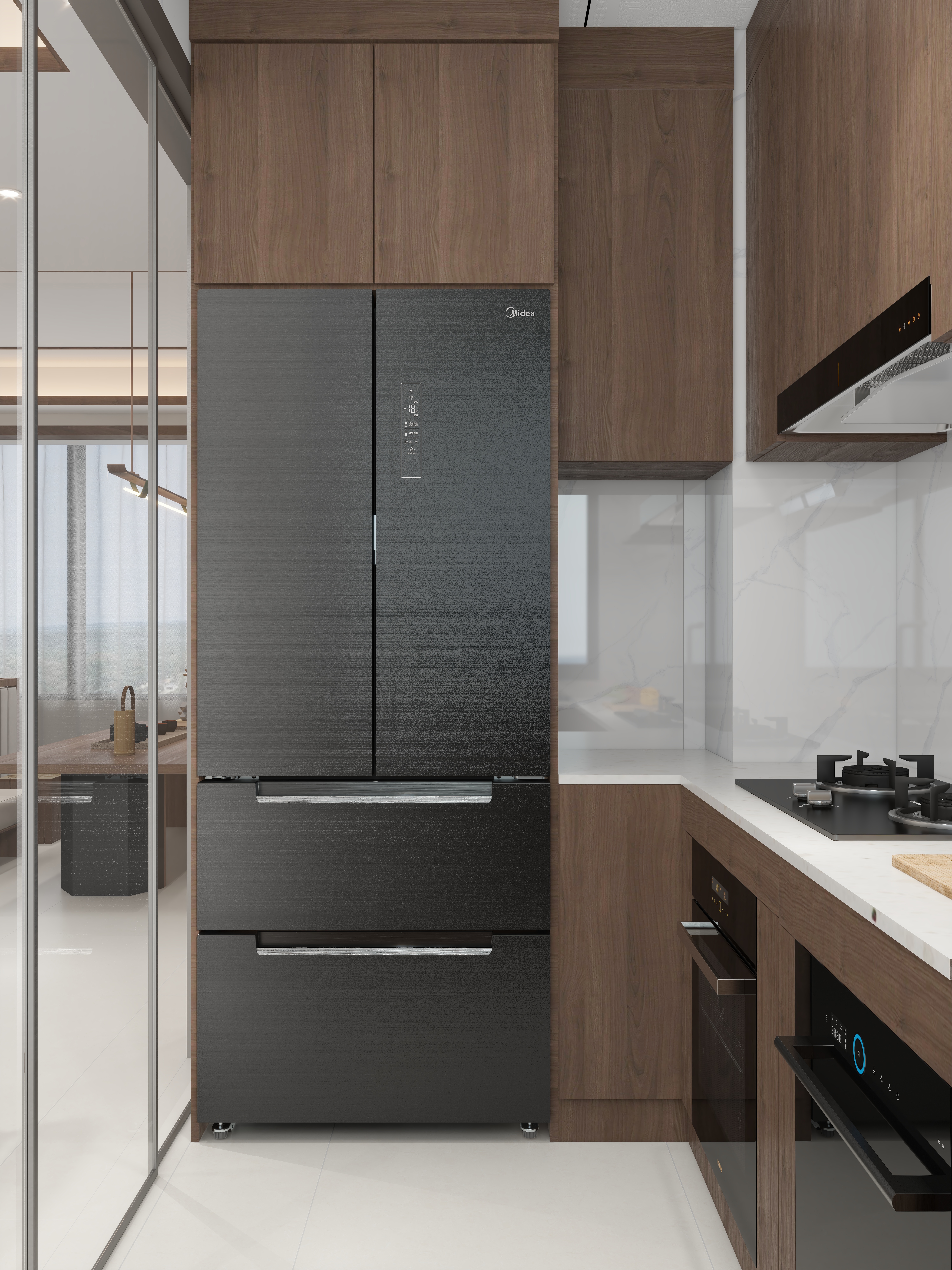 鲁大师-空間設計V-和韵东方142㎡ 新中式装修效果图