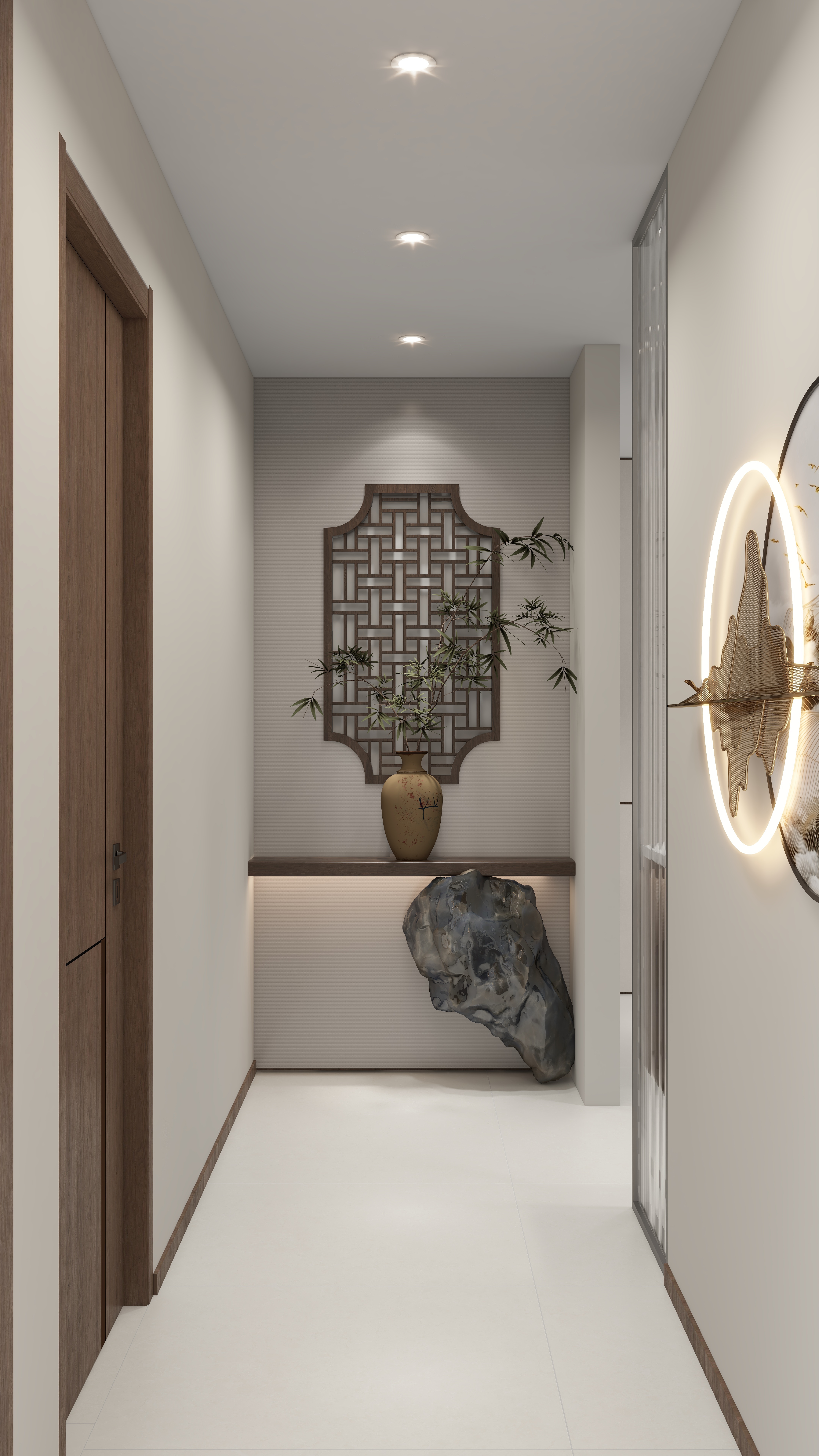 鲁大师-空間設計V-和韵东方142㎡ 新中式装修效果图