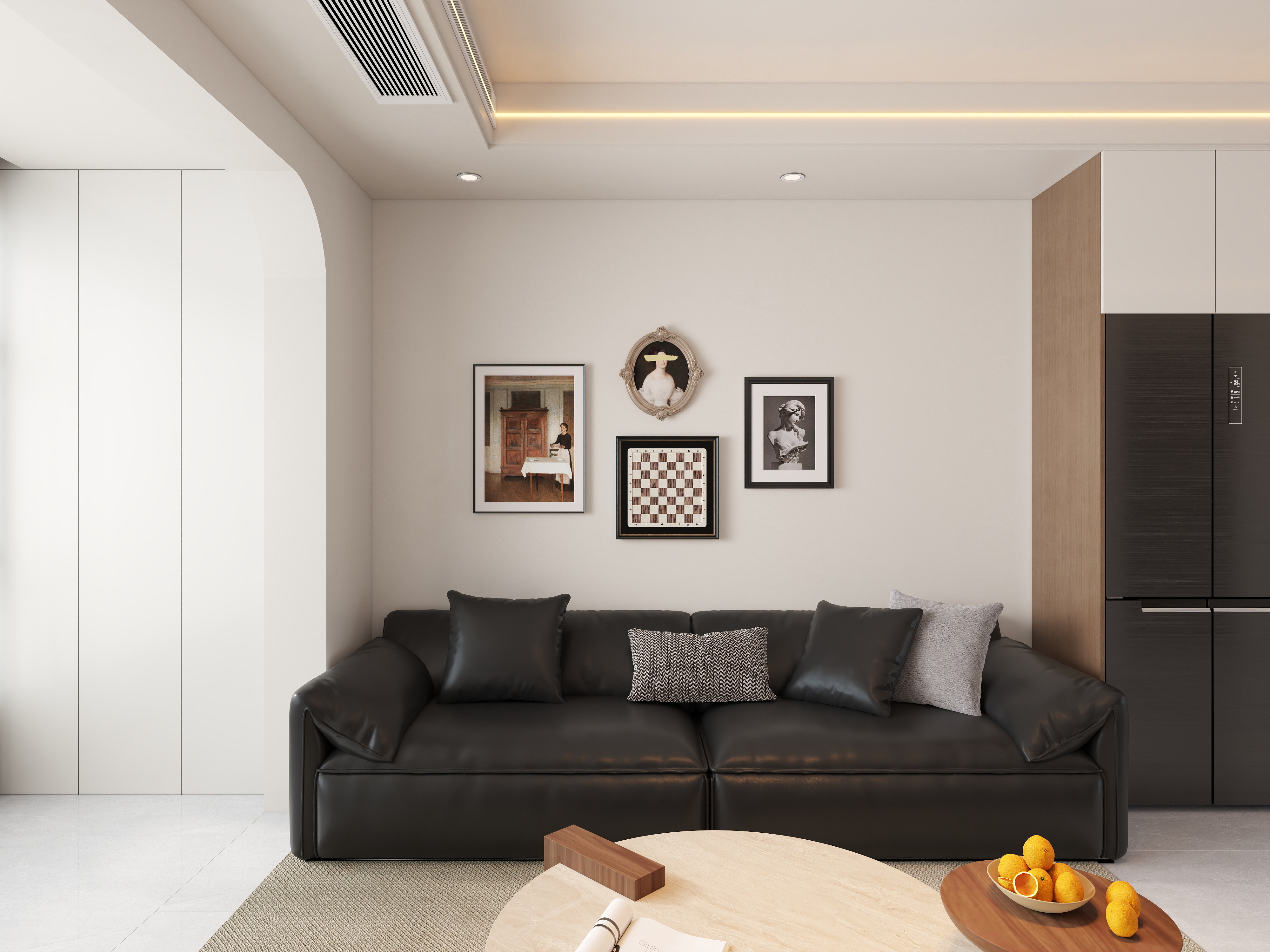 艺雅丽-102平现代简约 装修效果图