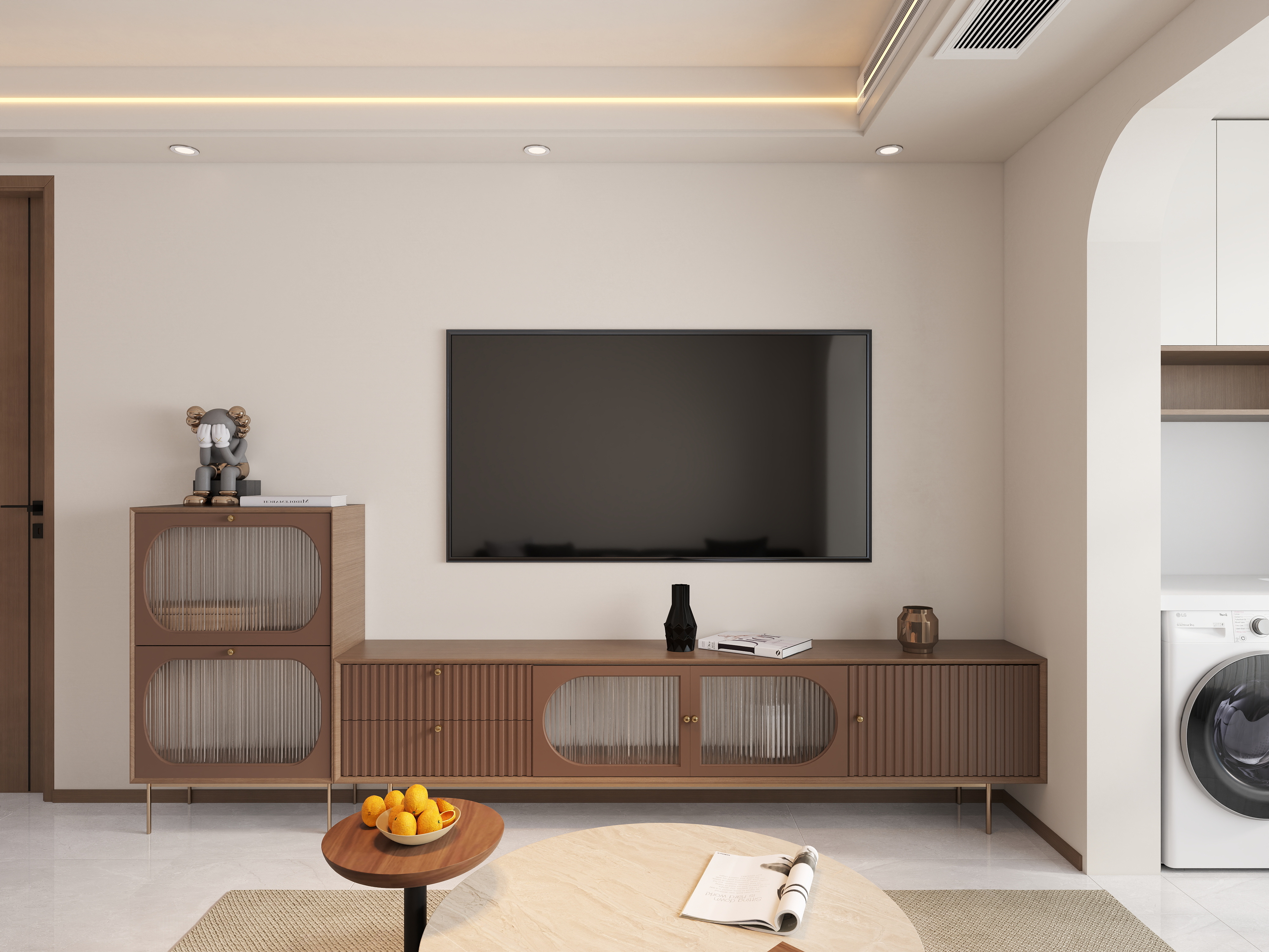 艺雅丽-102平现代简约 装修效果图