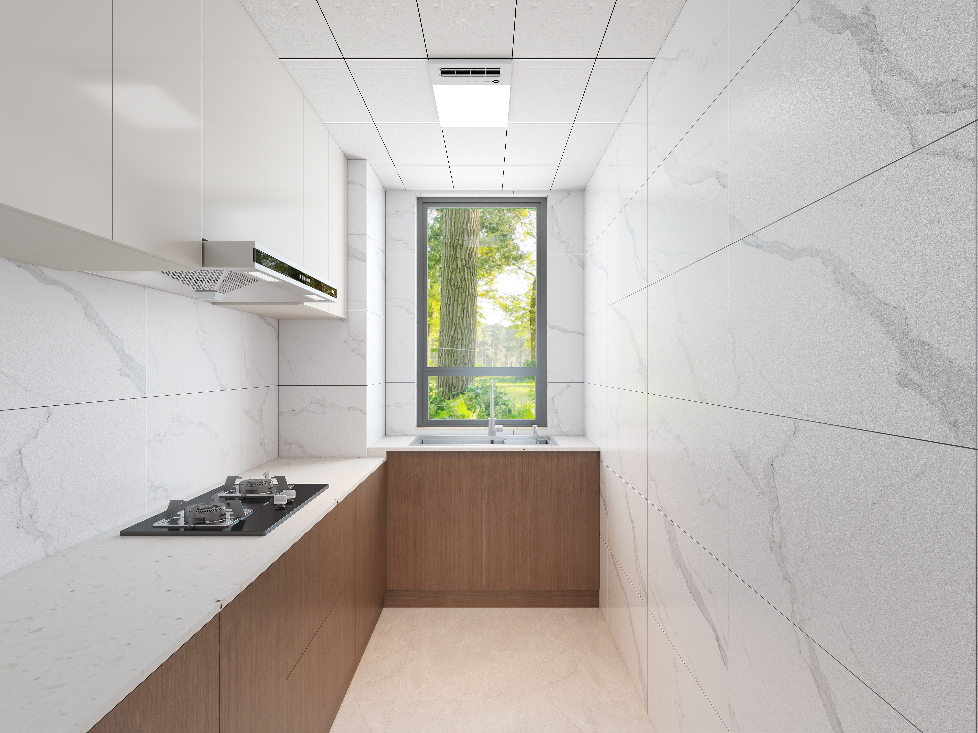 艺雅丽-102平现代简约装修效果图