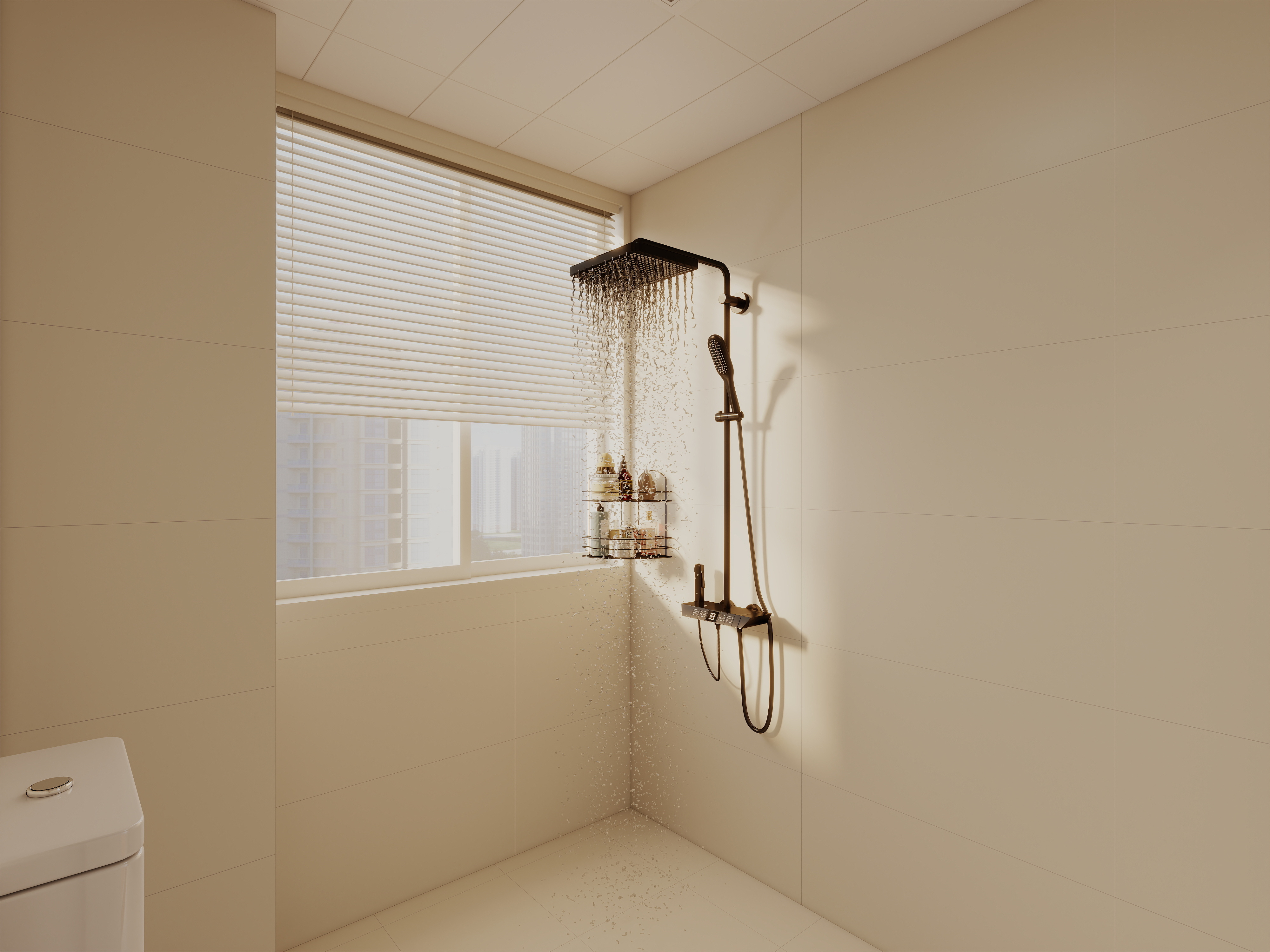 艺雅丽-60平奶油风loft 装修效果图