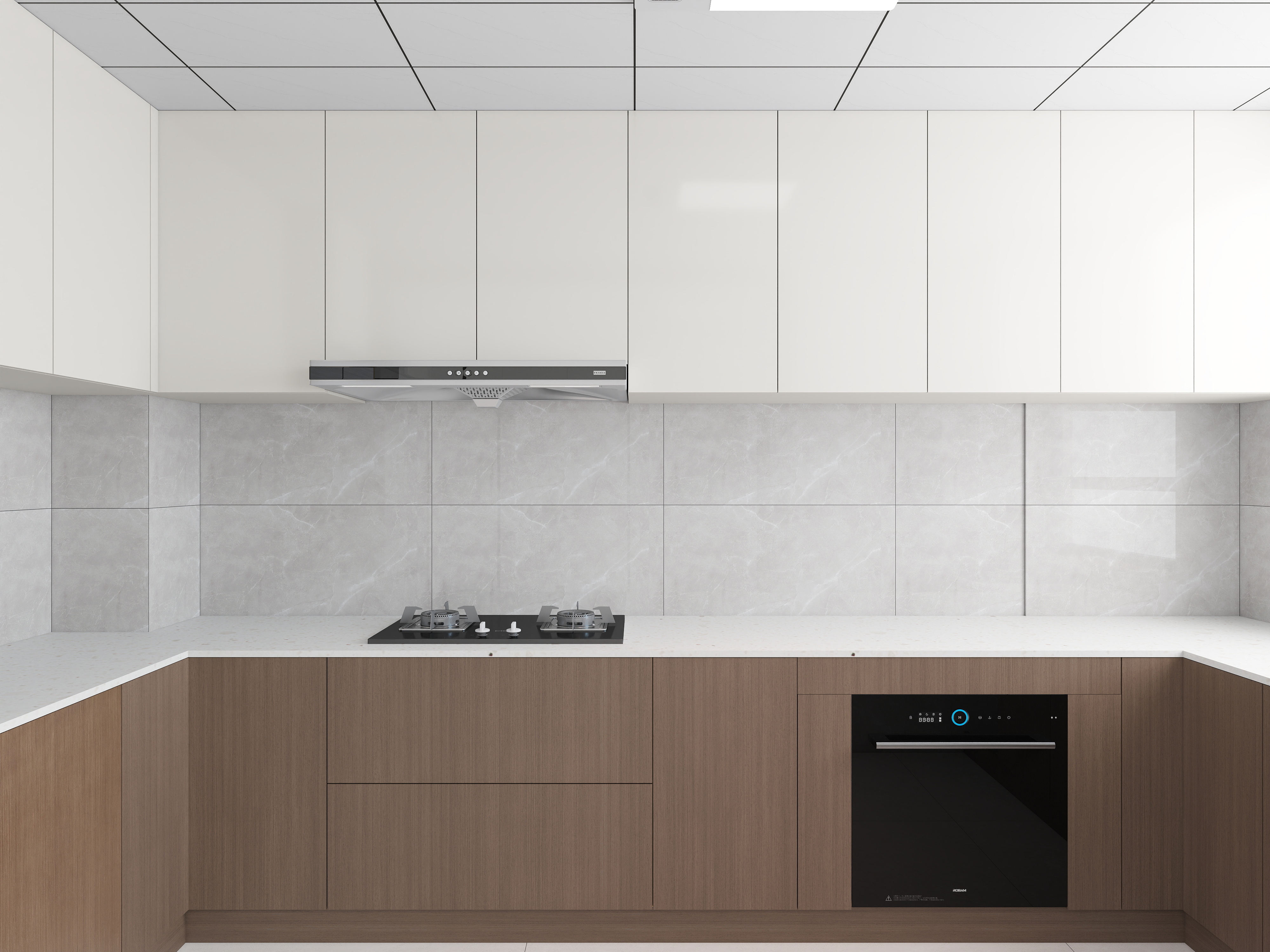 艺雅丽-143平极简风 装修效果图