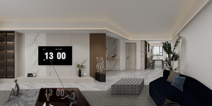 甘肃省利仕装饰装修工程有限公司-泾润家园住宅楼-装修设计方案