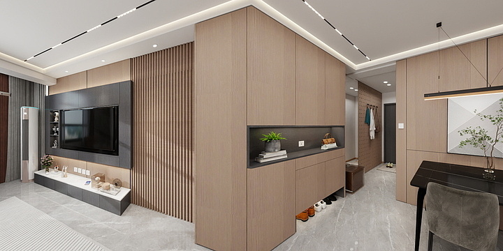 艺术向左生活向右-凤凰水城2#-装修设计方案