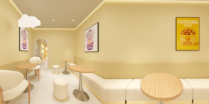 十一铺-TEA SAYANG 甜品-装修设计方案