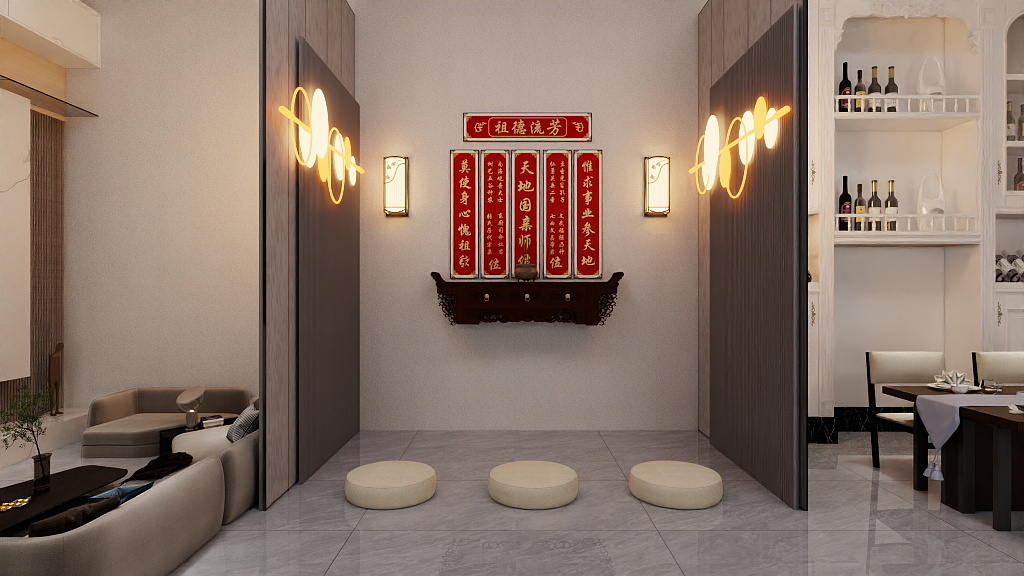 王勤OAgI-桐子沟搬迁一层别墅-装修设计方案