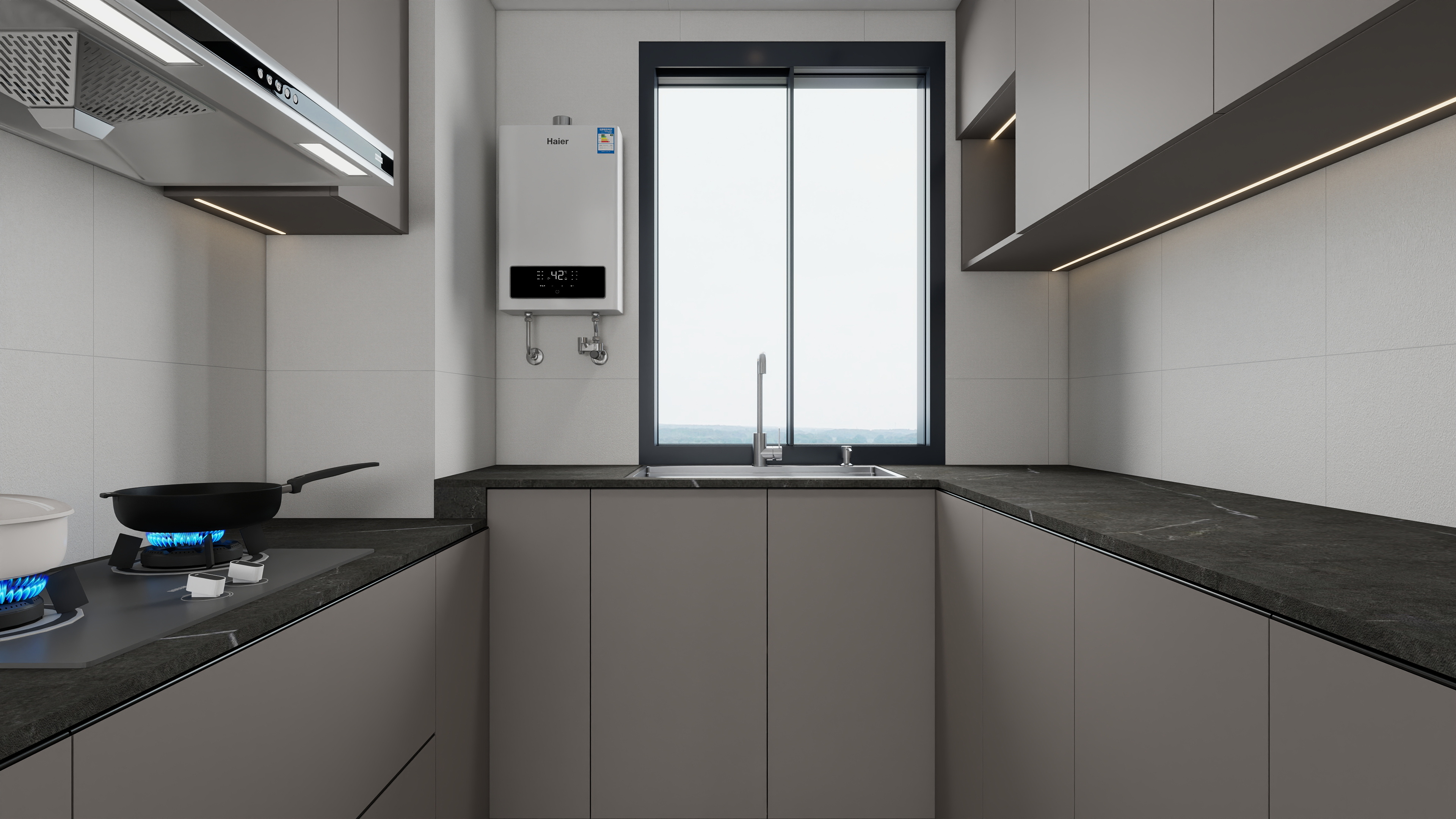 大丶漠-112㎡3室装修效果图