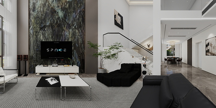 蓝钻石装饰-颜集自建别墅-装修设计方案