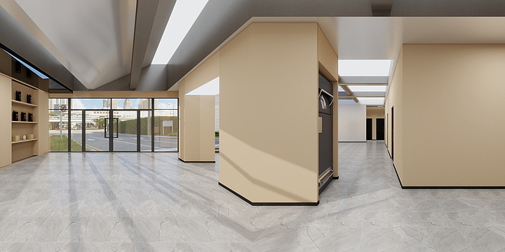 汇佰嘉护墙板工厂-网虫电竞-装修设计方案