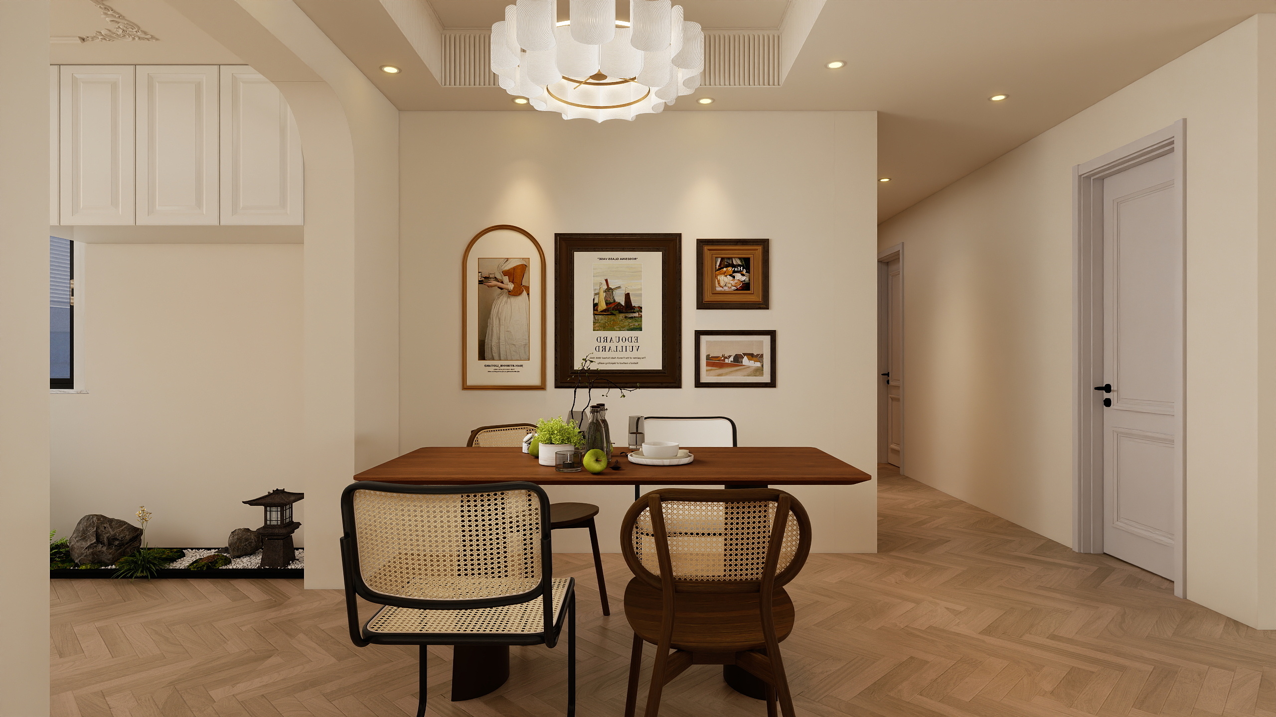 宗一美家-邹晓勇-香缇溪岸法式风装修效果图