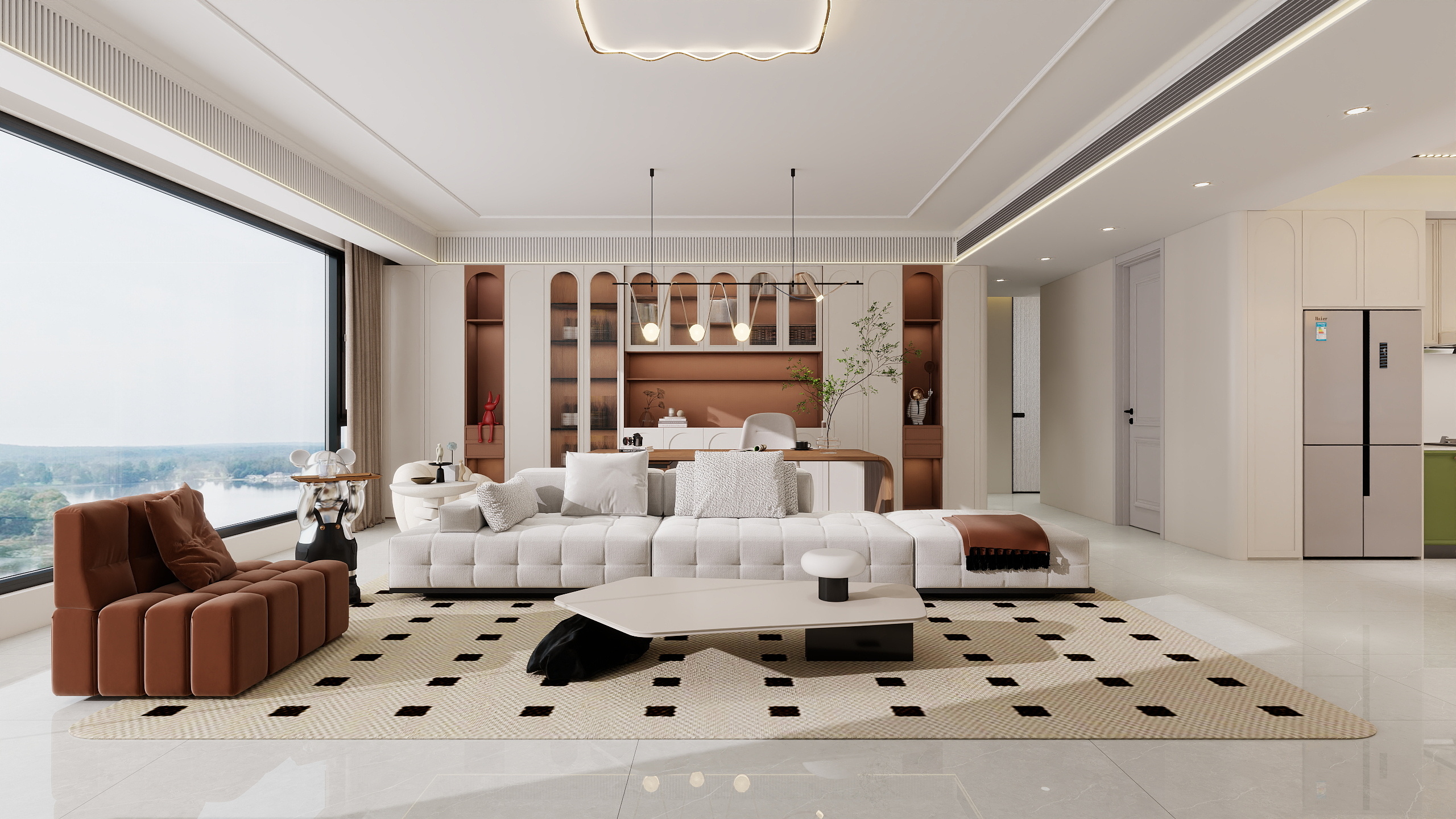 深呼吸丿-153㎡4室-装修设计方案