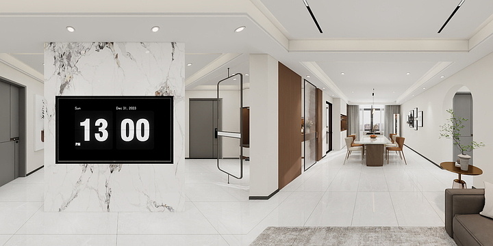 徐辉-黄茅周总四楼-装修设计方案