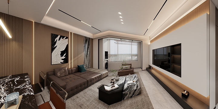 柯梦室内设计-东中户-装修设计方案