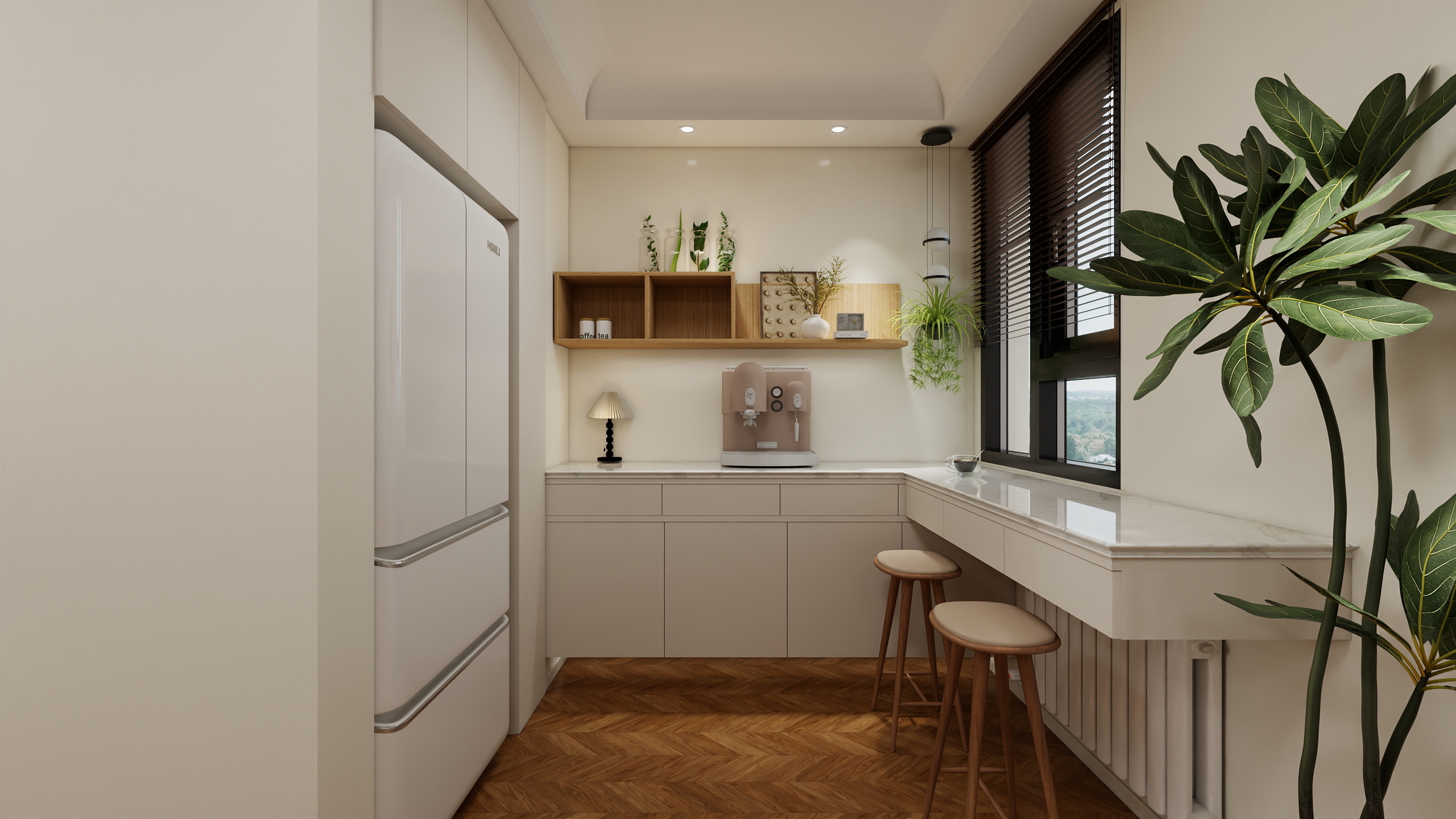 花嘉空间-长九府四居装修效果图