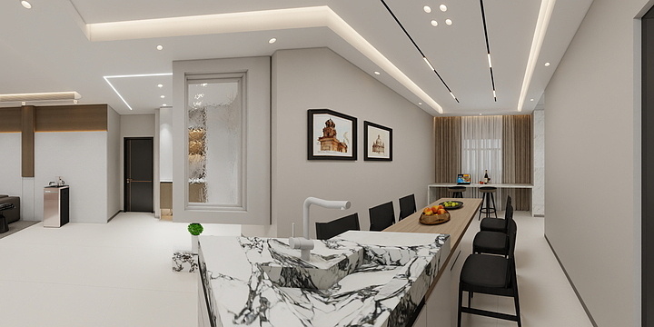 全案室内设计师李-新块-装修设计方案