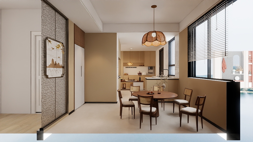 whatarewordsIDbl-畅和苑99样板设计效果图dwg-装修设计方案