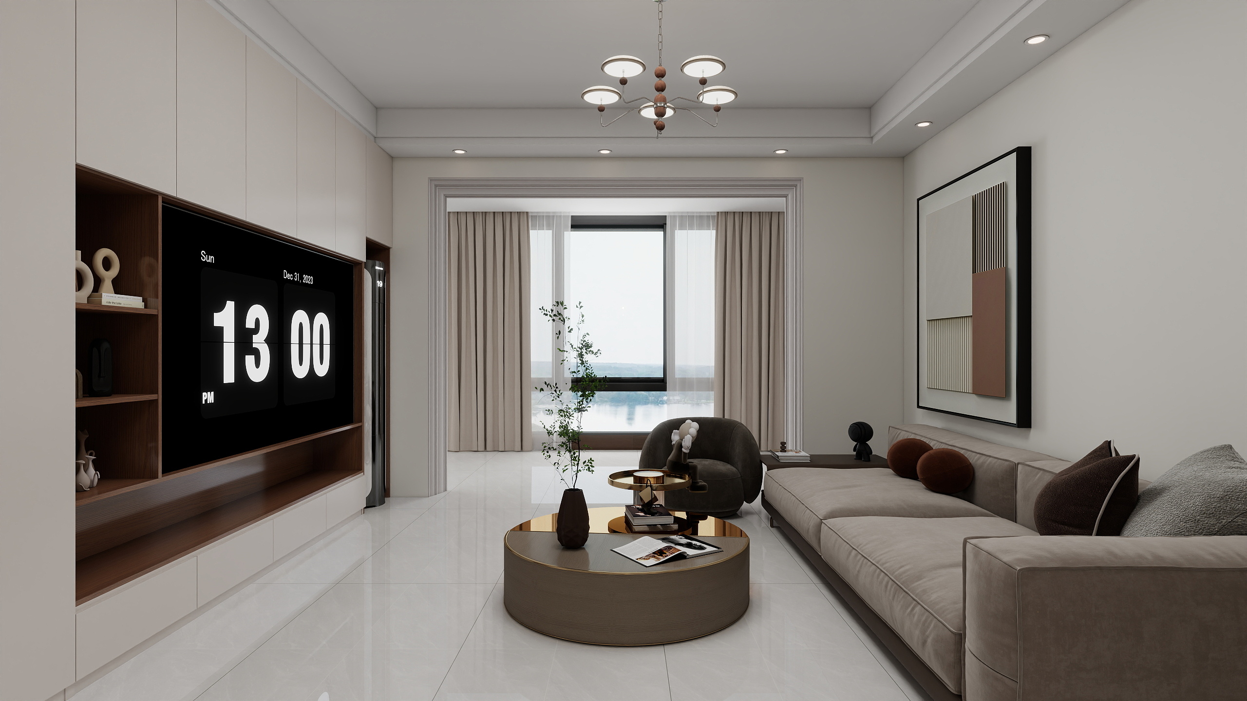 欧派板材全屋定制整装-金湖御景-装修设计方案