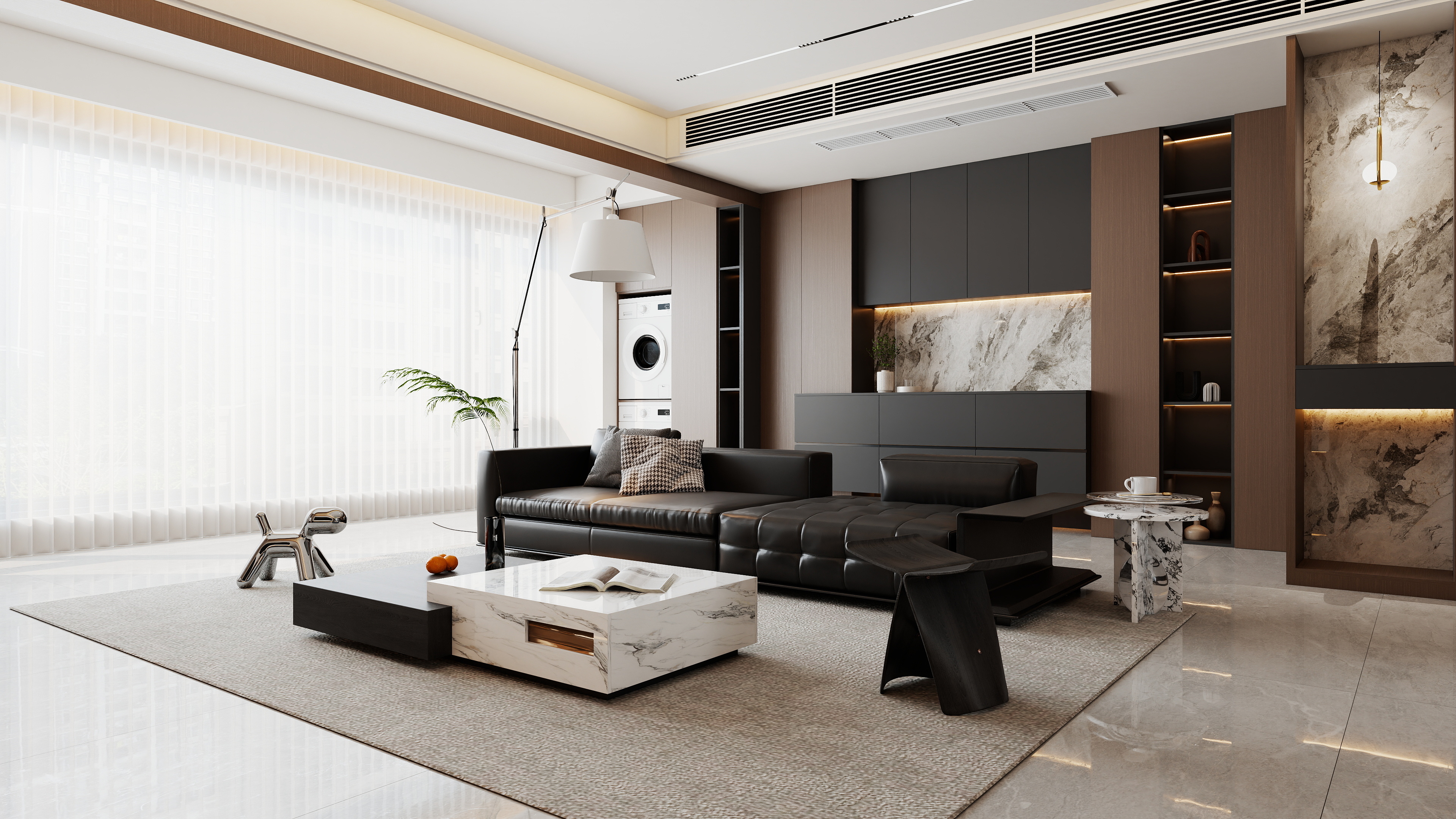 fff..-利辛大镜城119㎡3室装修效果图