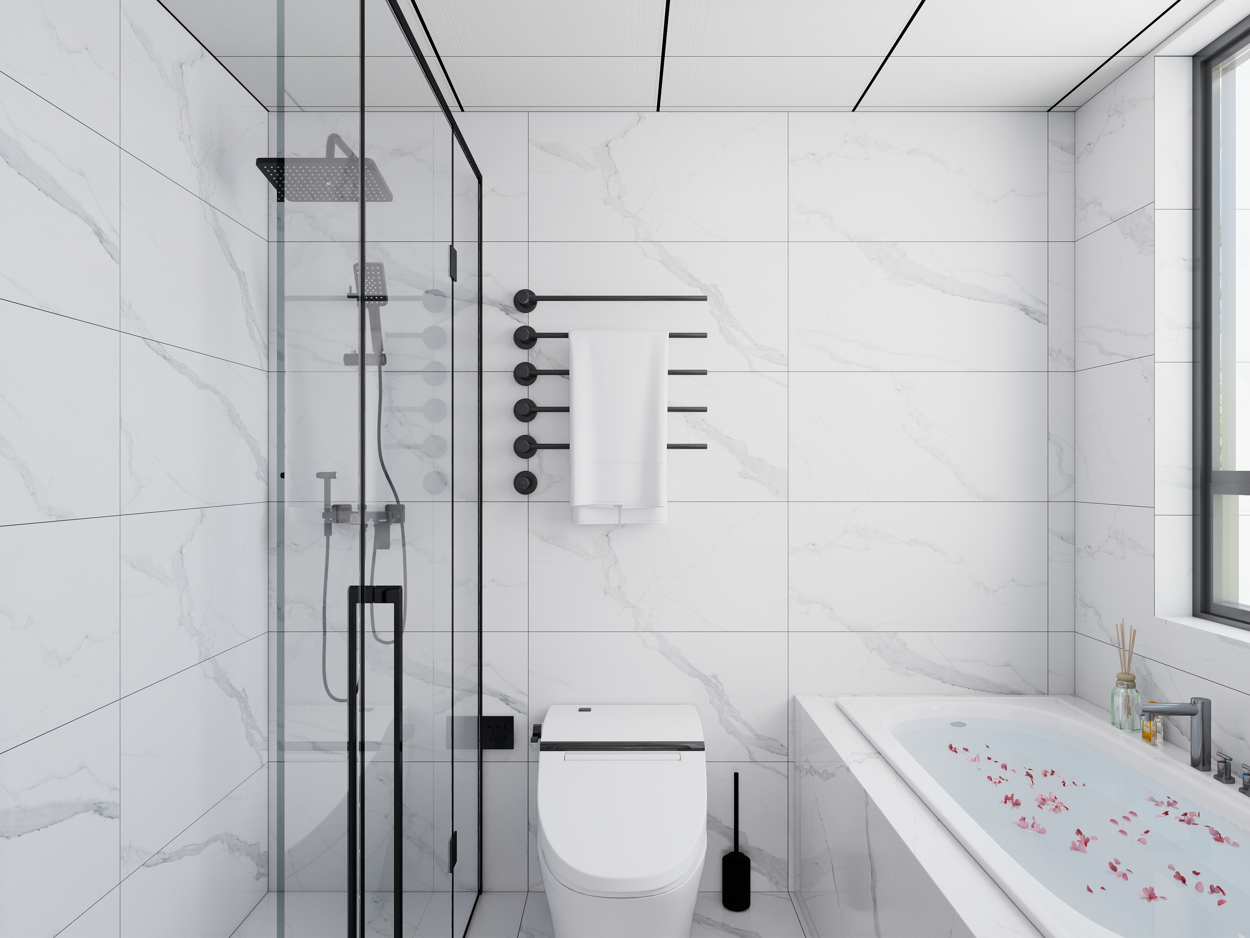 艺雅丽-112平现代简约 装修效果图