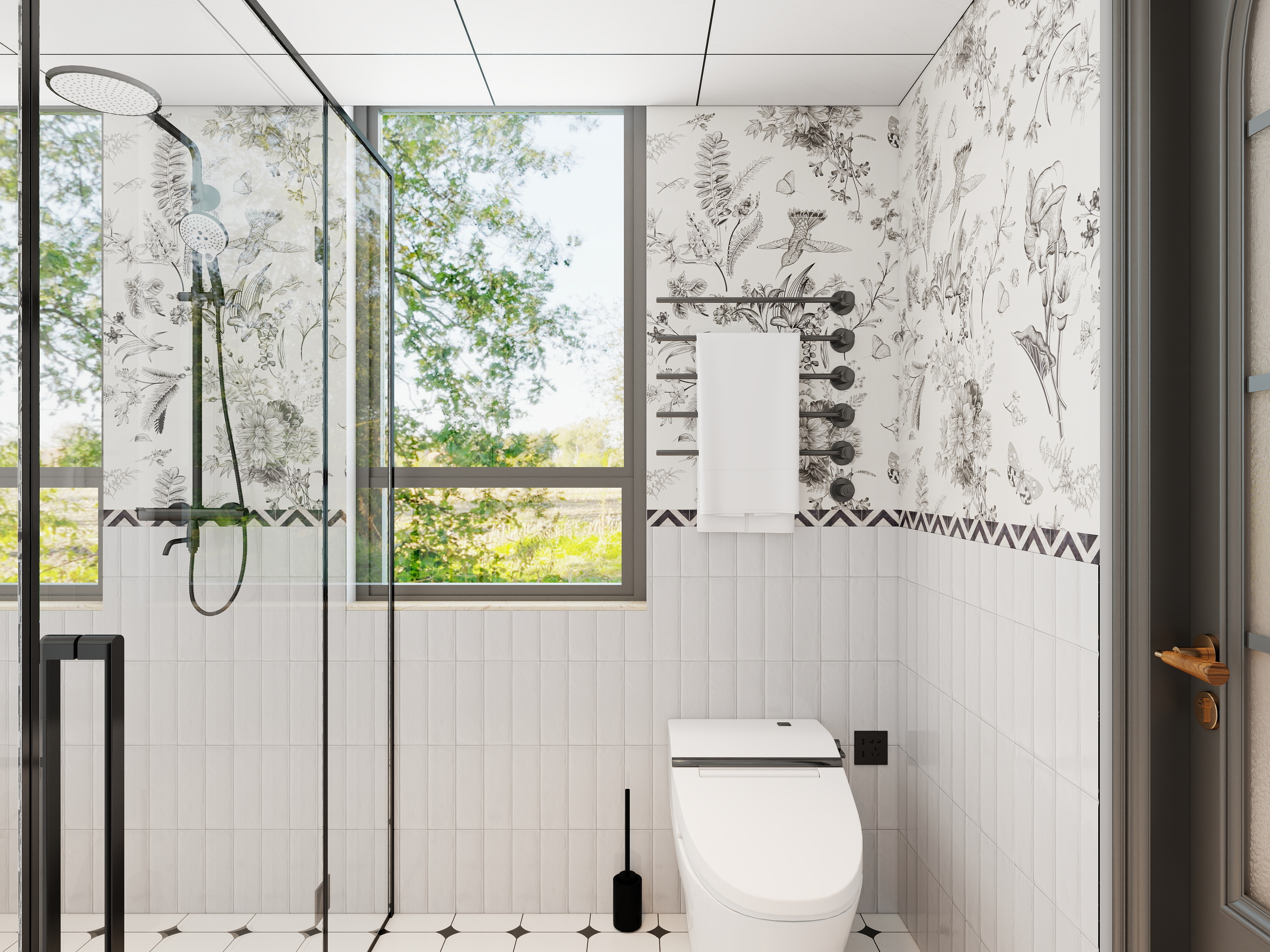 艺雅丽-166平现代简约 装修效果图