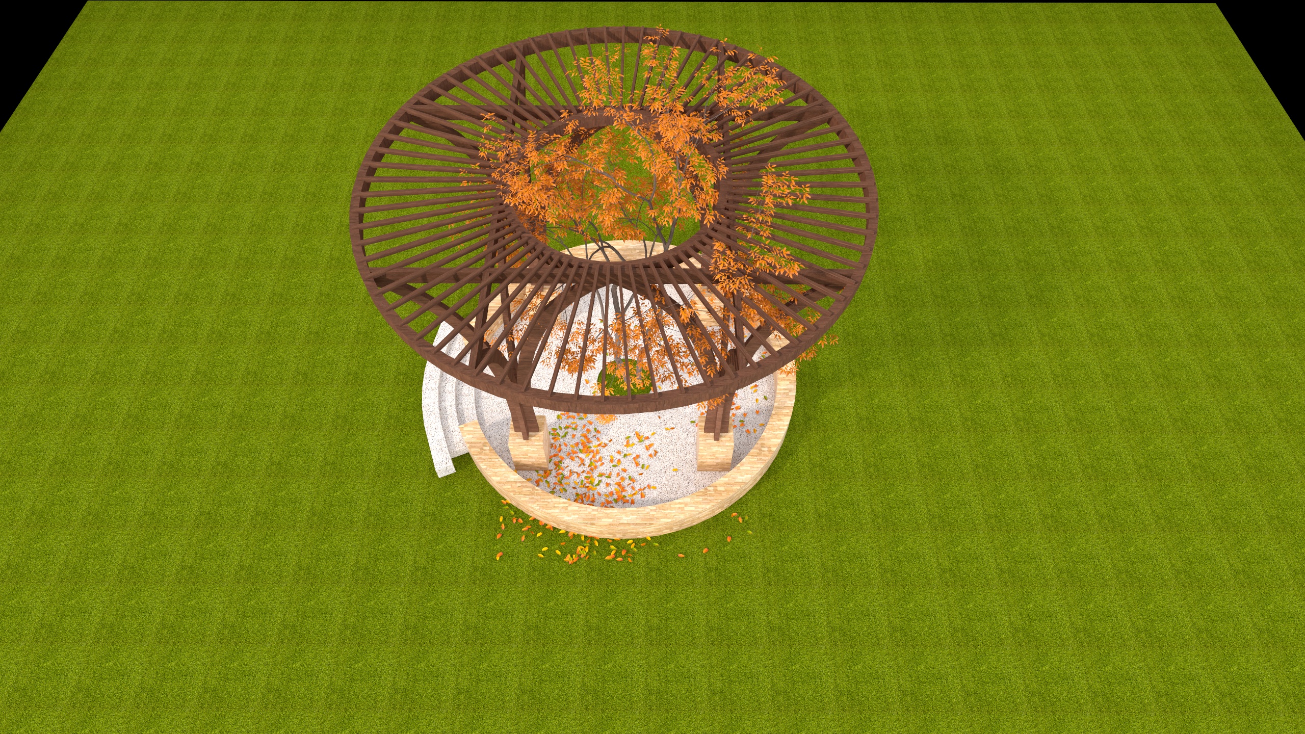 艺安达-景区凉亭-装修设计方案