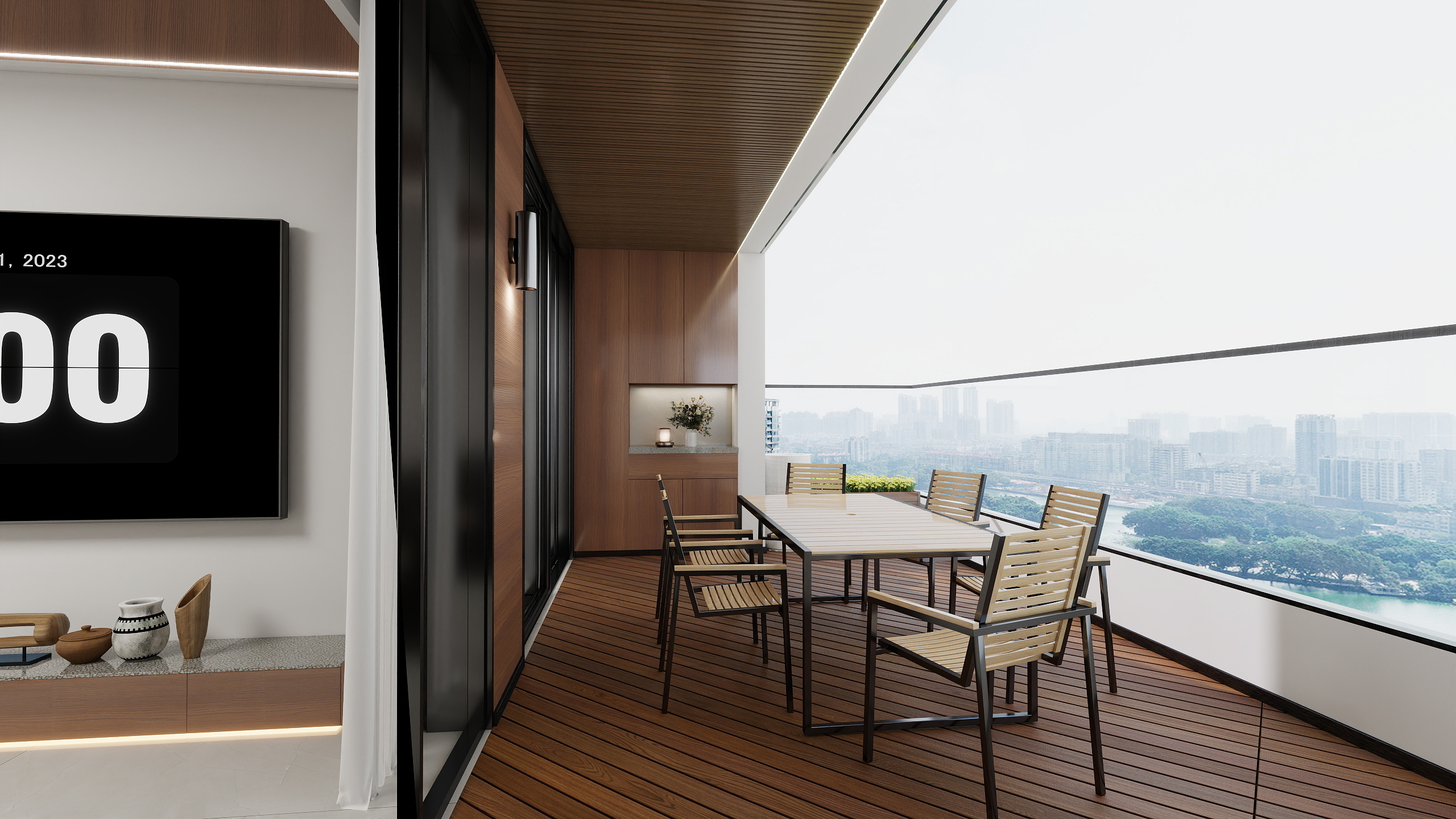 神马云在线-厅庭院装修效果图