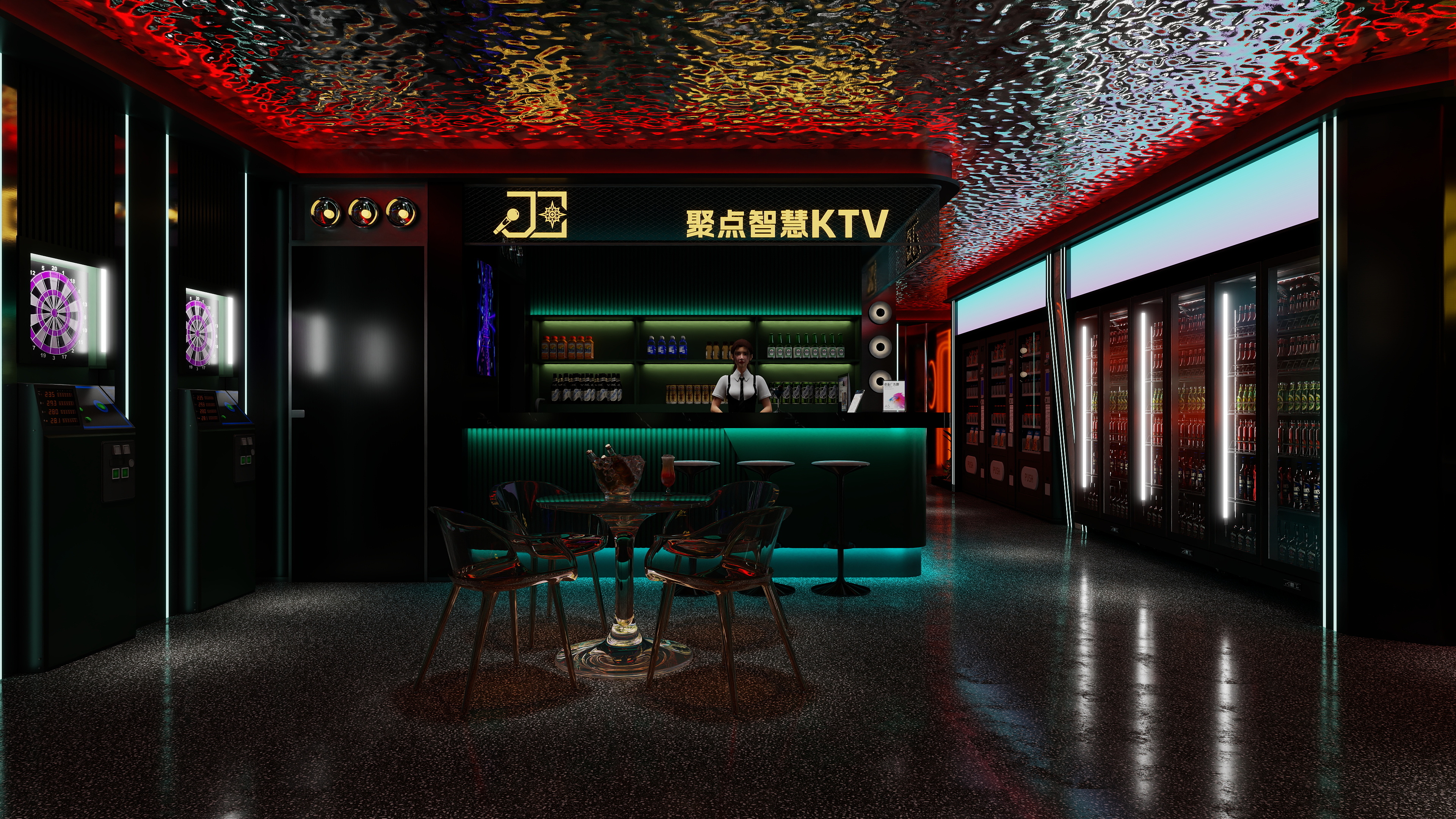 张凌恺-岳阳-聚点智慧KTV-装修设计方案